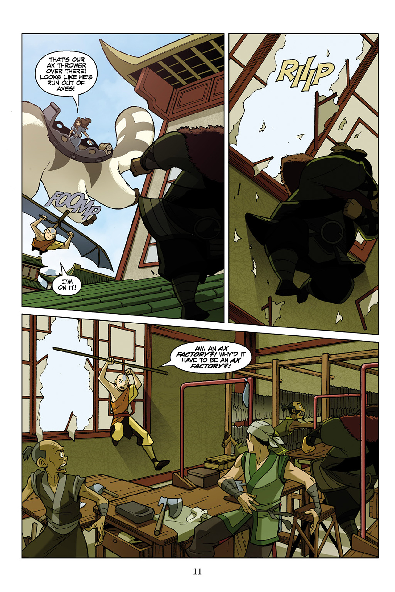 Read online Nickelodeon Avatar: The Last Airbender - The Promise comic -  Issue # Part 3 - 12
