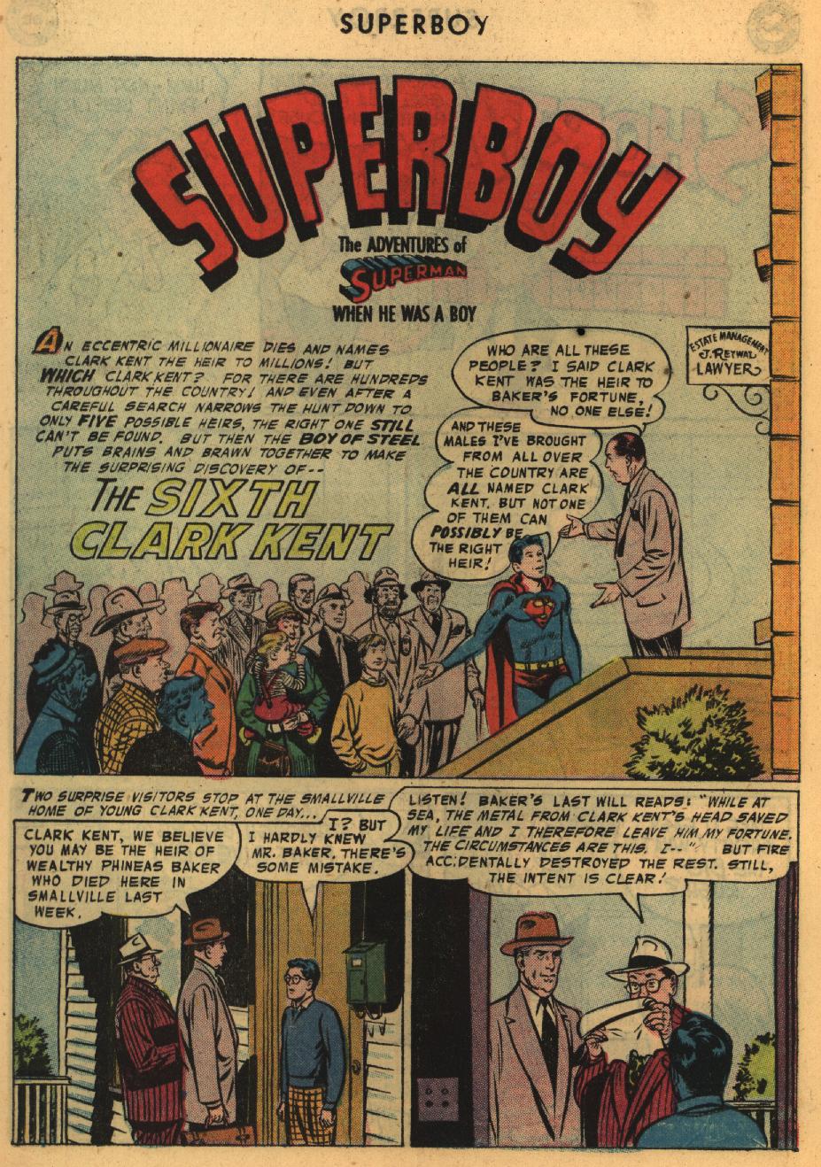 Read online Superboy (1949) comic -  Issue #54 - 12