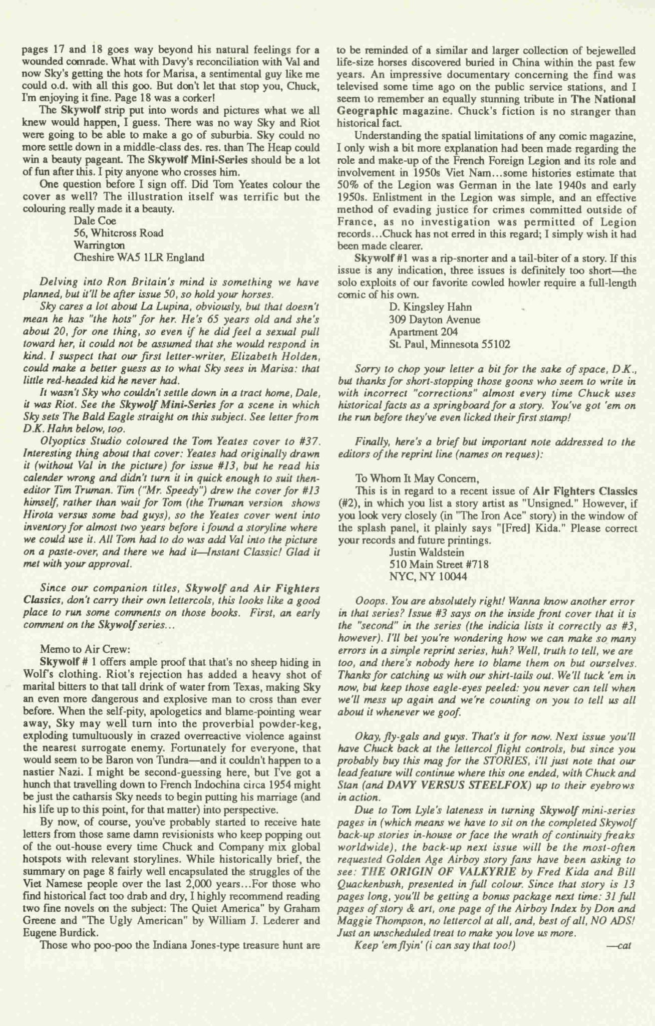 Read online Airboy (1986) comic -  Issue #40 - 34