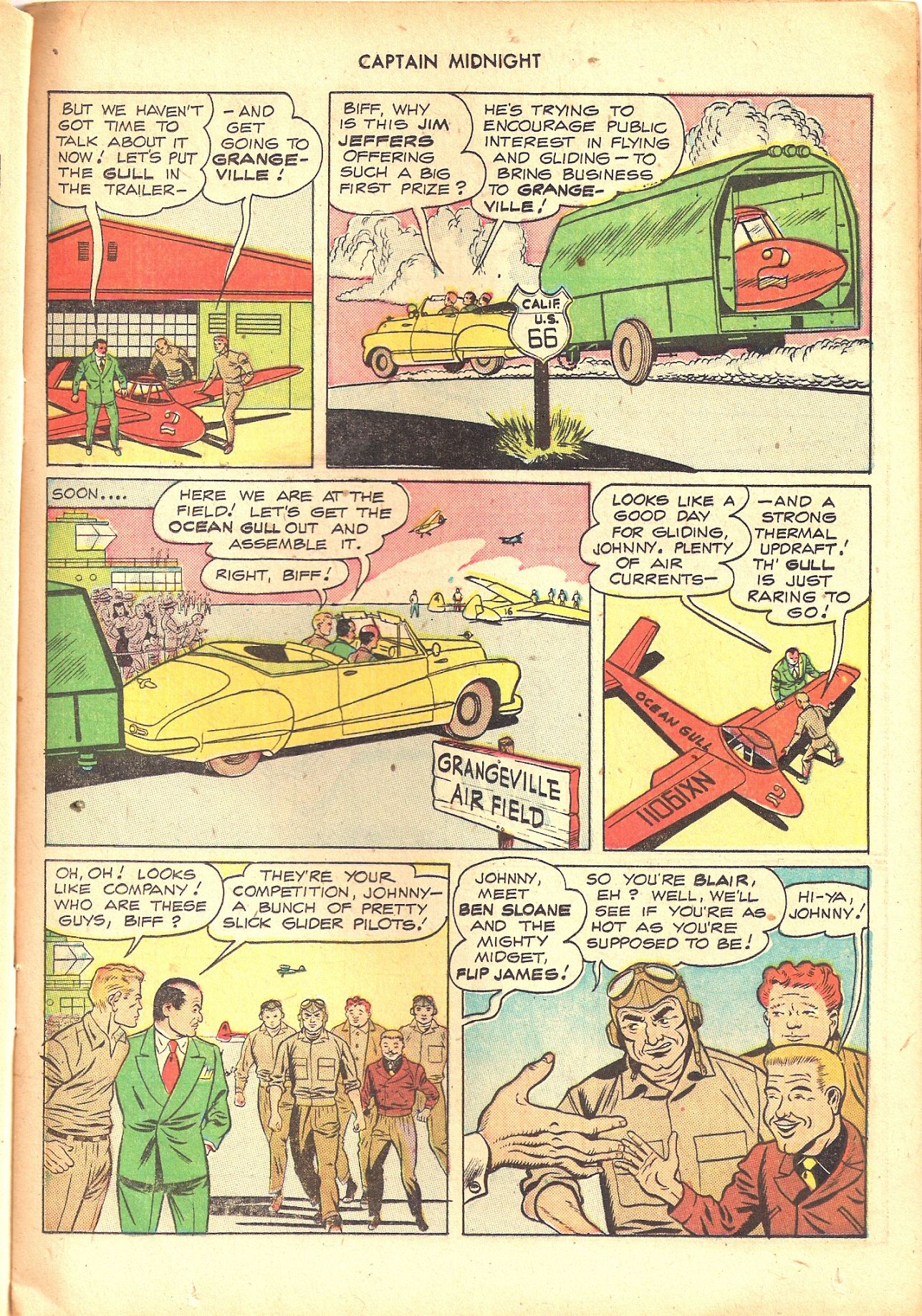 Read online Captain Midnight (1942) comic -  Issue #65 - 14