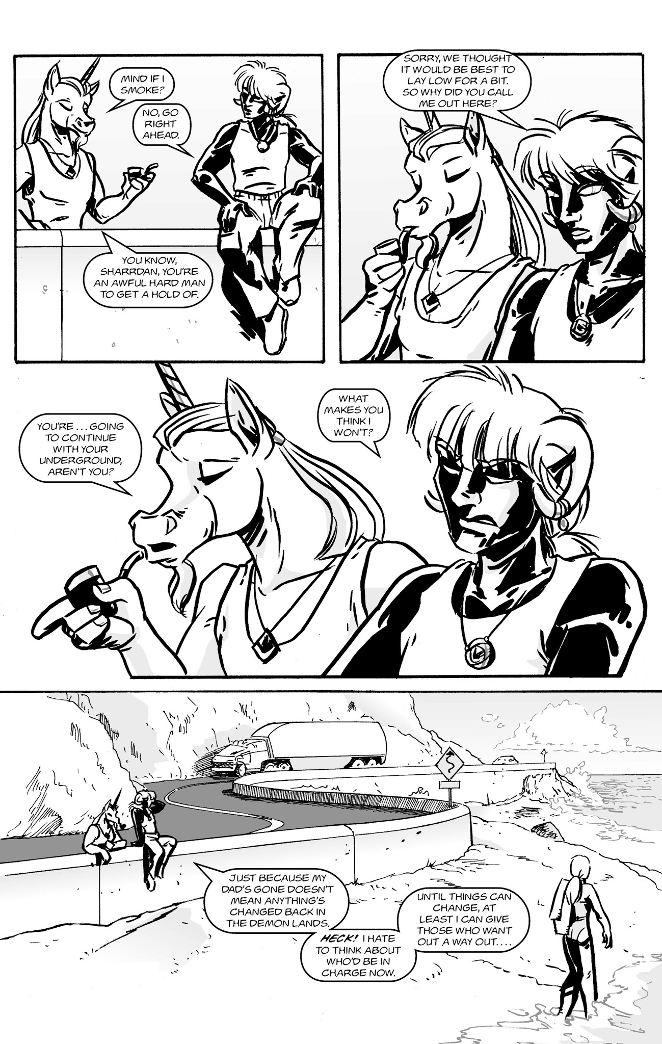 Read online Bureau of Mana Investigation comic -  Issue #8 - 27