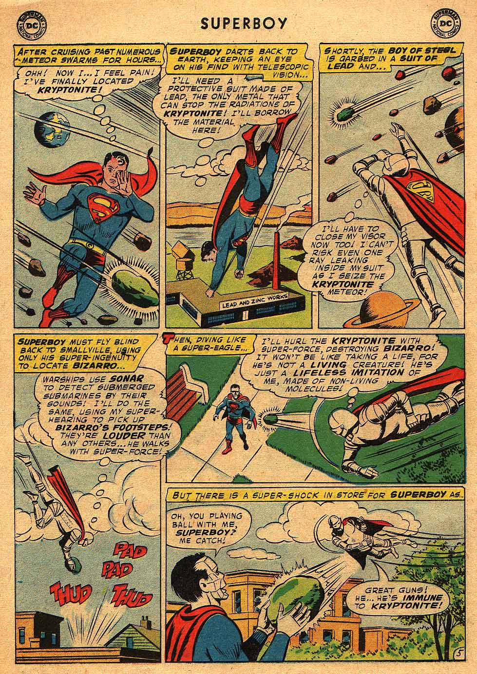 Read online Superboy (1949) comic -  Issue #68 - 16