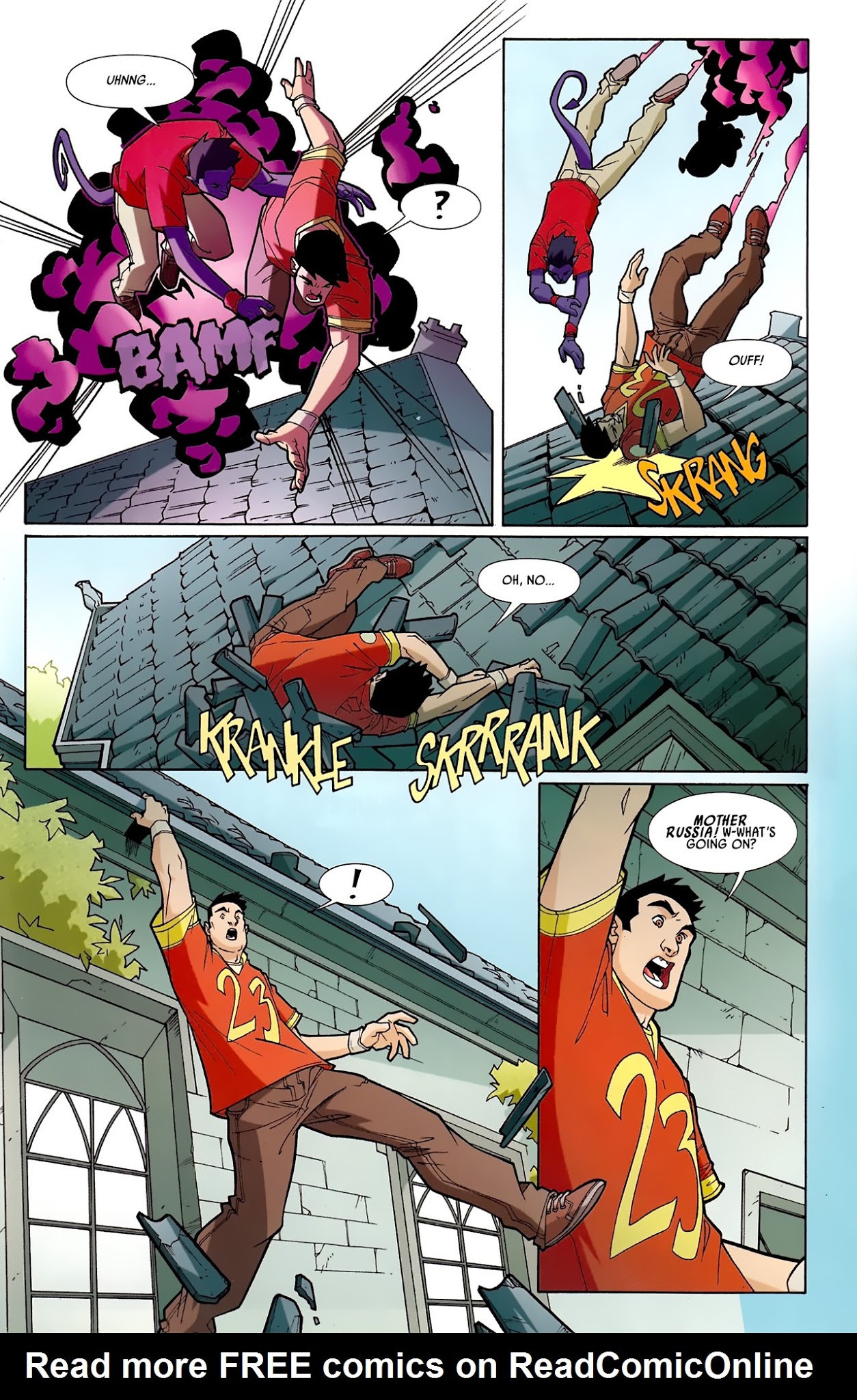 Read online X-Campus comic -  Issue #4 - 30