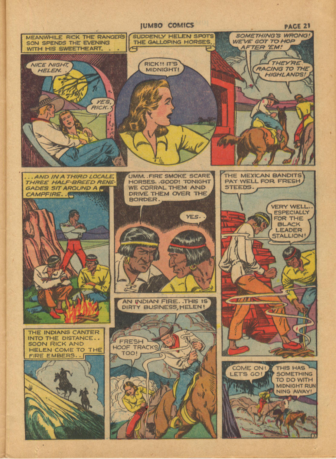 Read online Jumbo Comics comic -  Issue #36 - 23