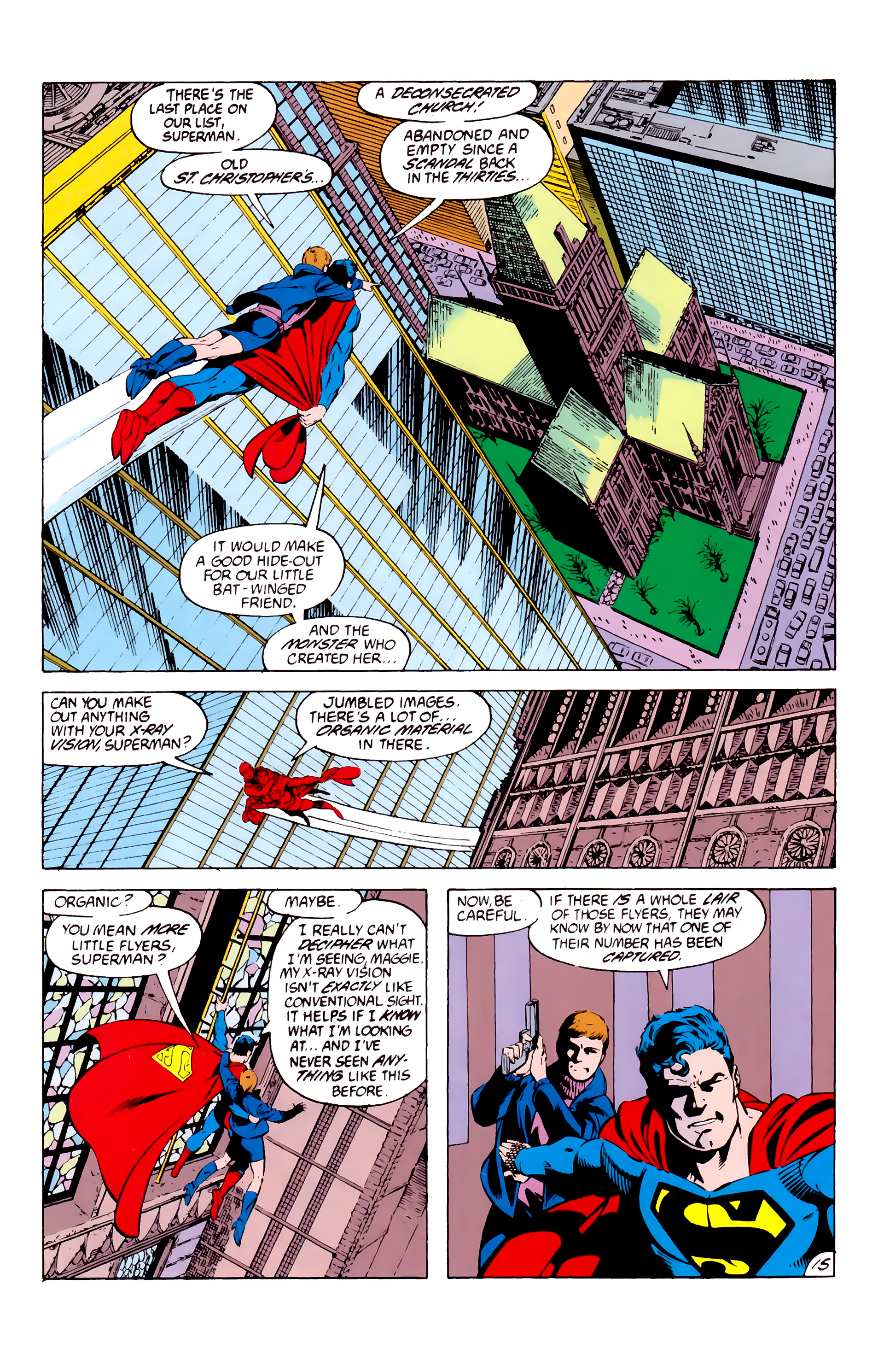 Read online Superman (1987) comic -  Issue #15 - 16