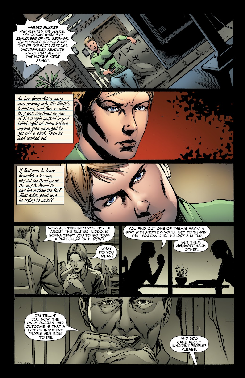 Jennifer Blood: First Blood issue 3 - Page 22