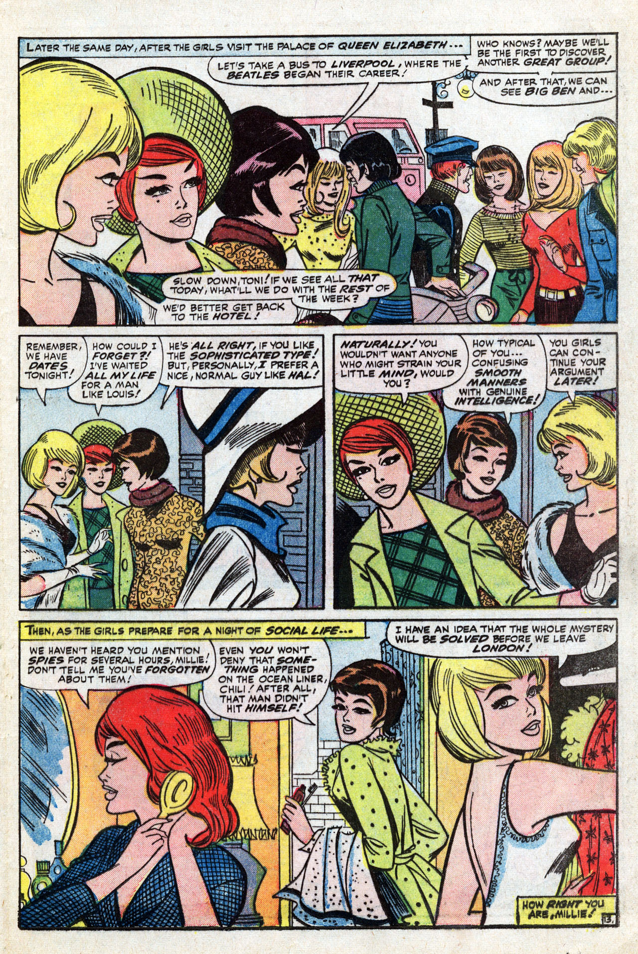 Read online Millie the Model comic -  Issue #140 - 21