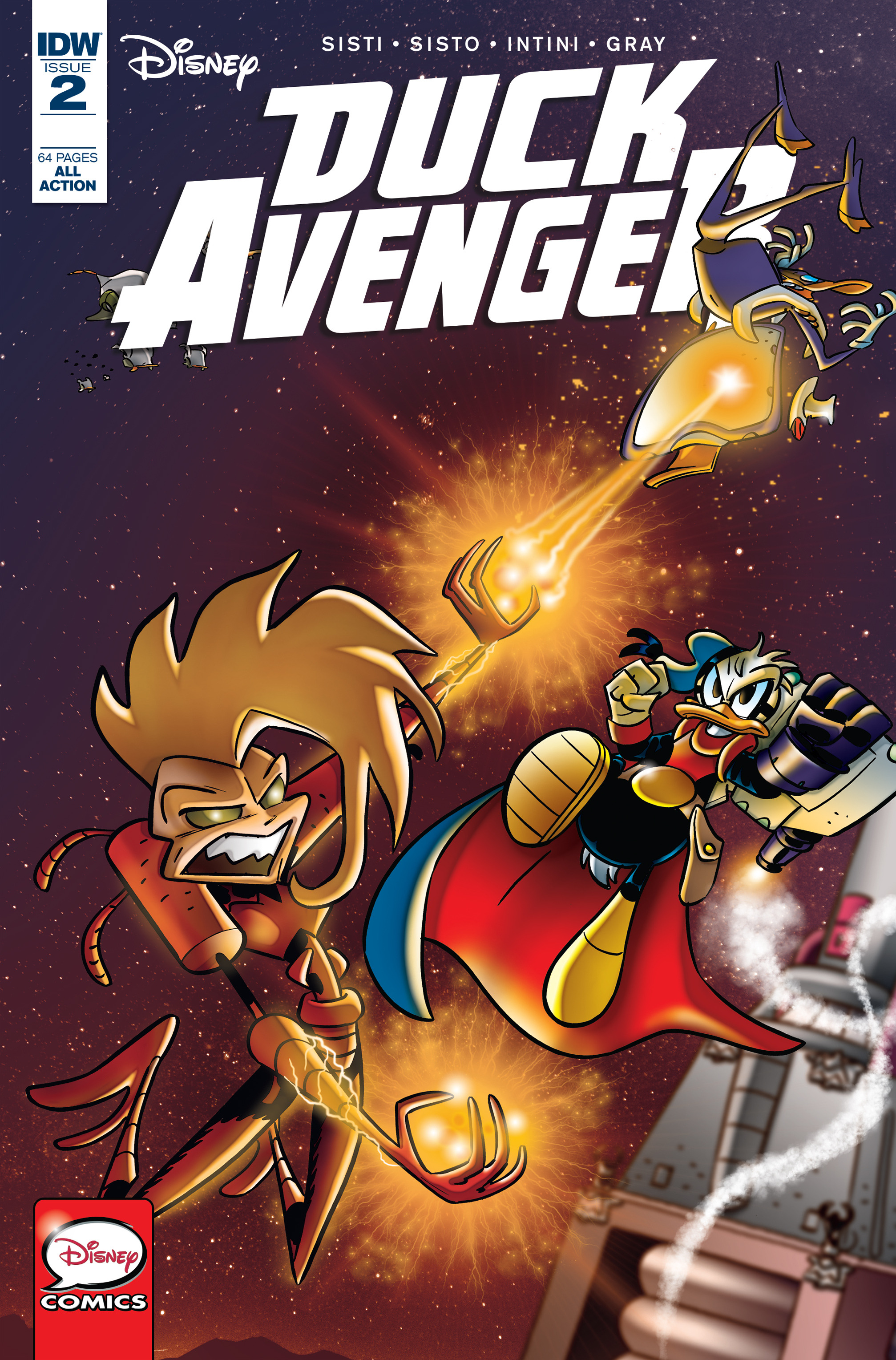 Read online Duck Avenger comic -  Issue #2 - 1