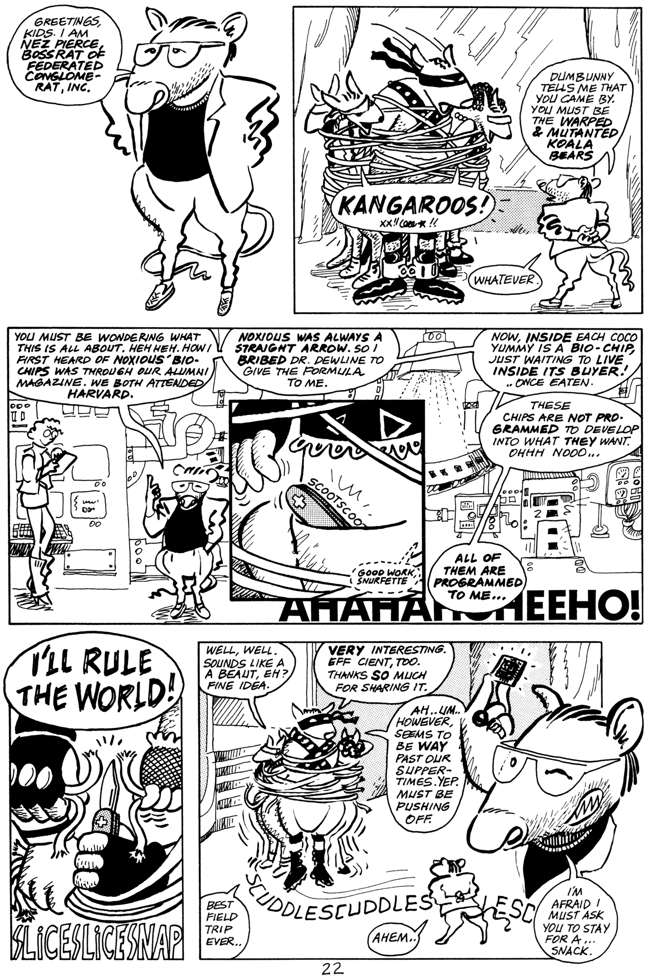 Read online Pre-Teen Dirty-Gene Kung-Fu Kangaroos comic -  Issue #1 - 24