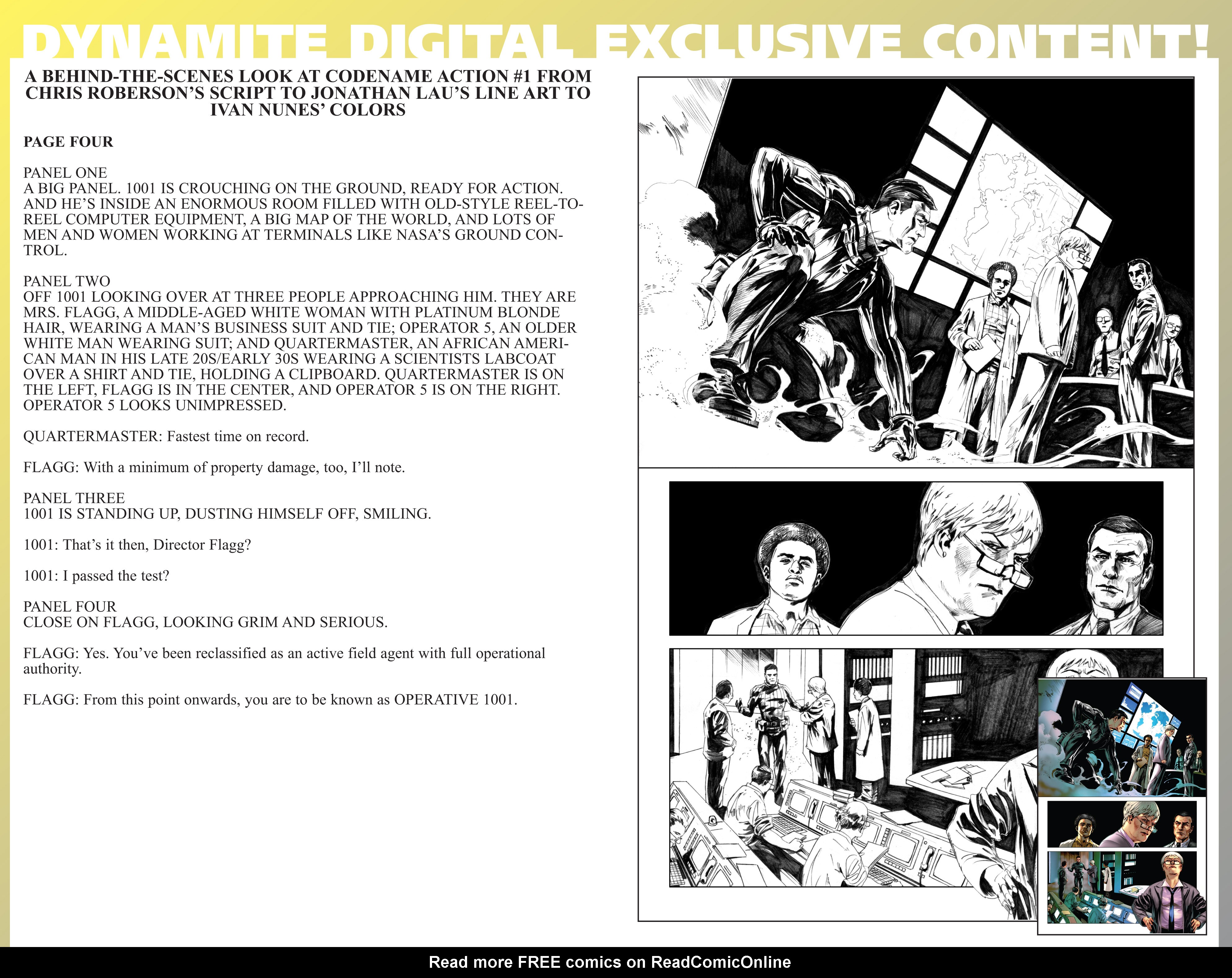 Read online Codename: Action comic -  Issue #1 - 33