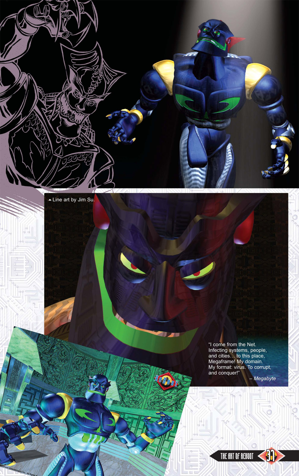 Read online The Art of Reboot comic -  Issue # TPB - 36