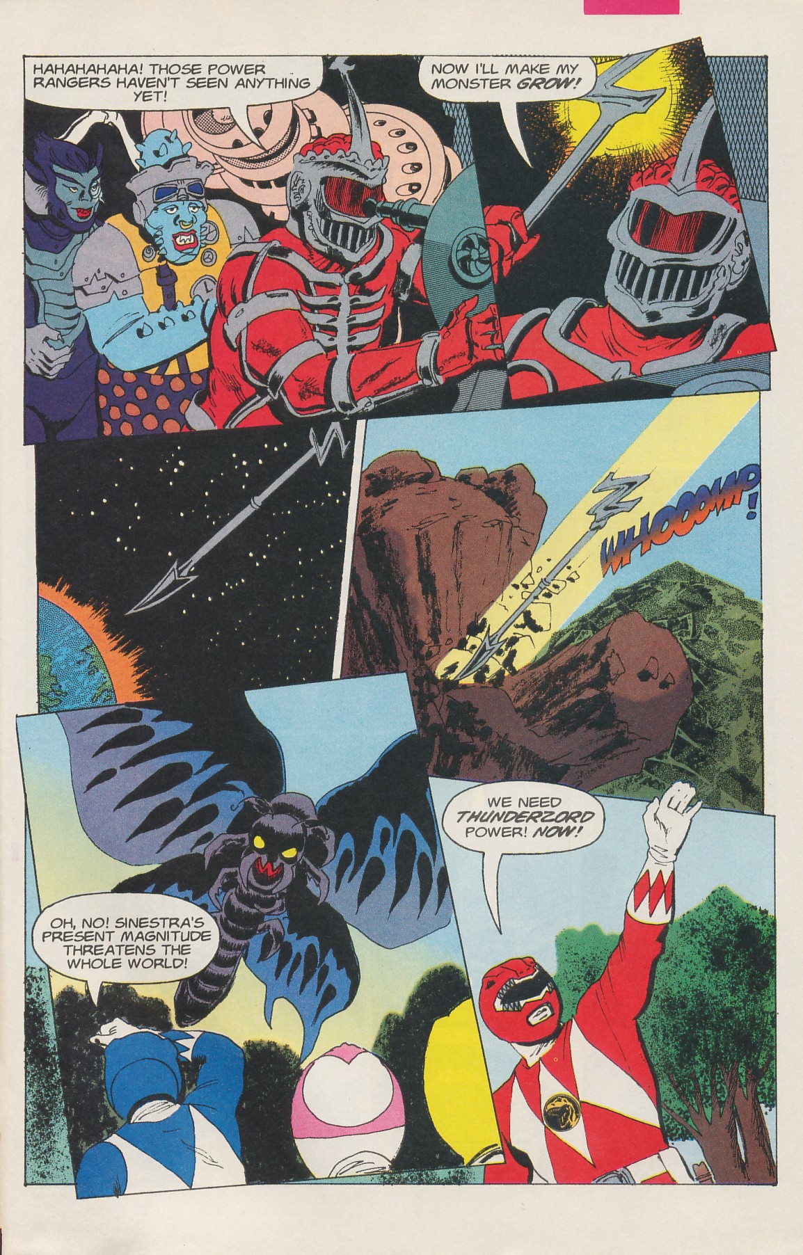 Read online Saban's Mighty Morphin Power Rangers (1994) comic -  Issue #1 - 24