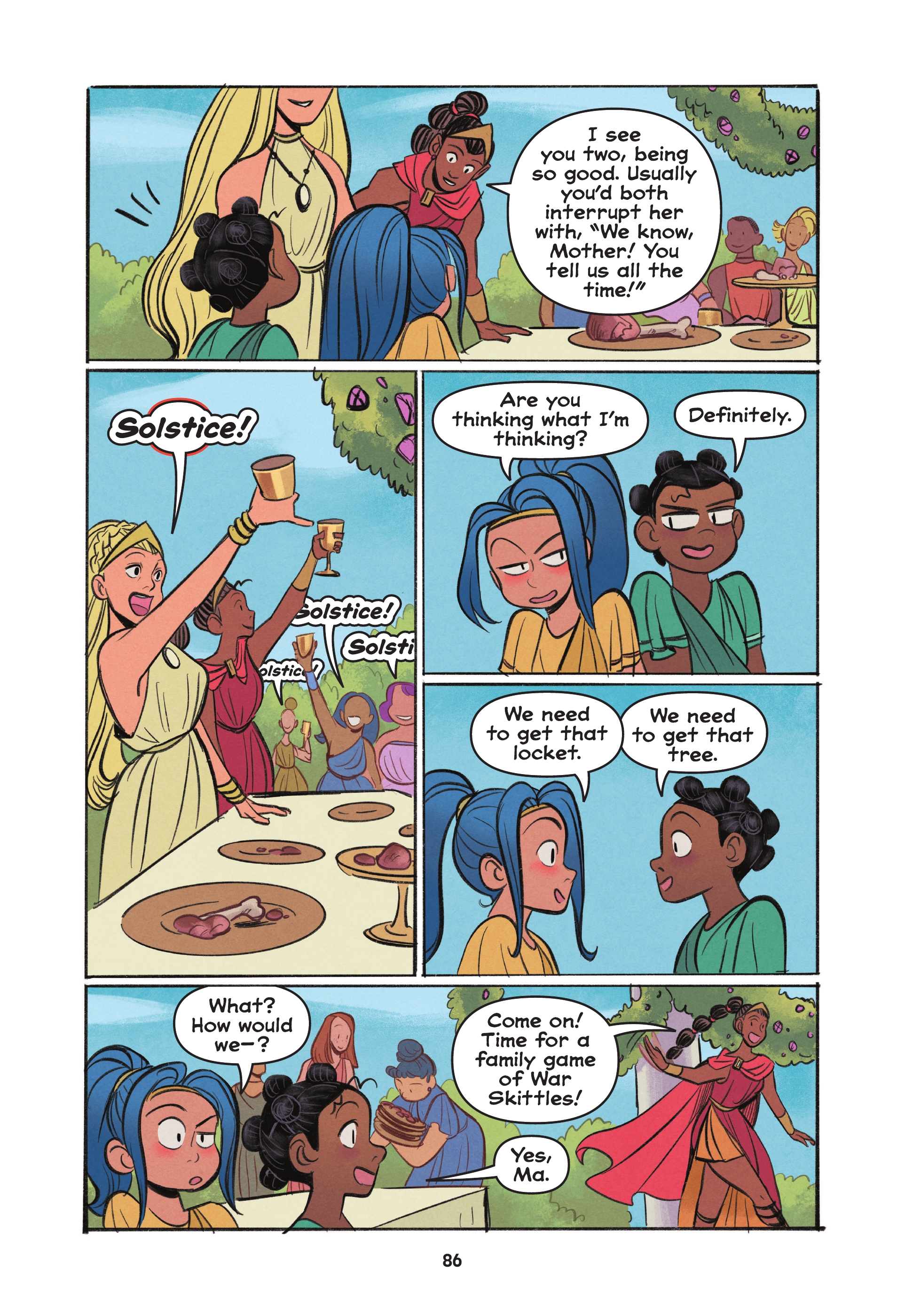 Read online Diana and Nubia: Princesses of the Amazons comic -  Issue # TPB (Part 1) - 84