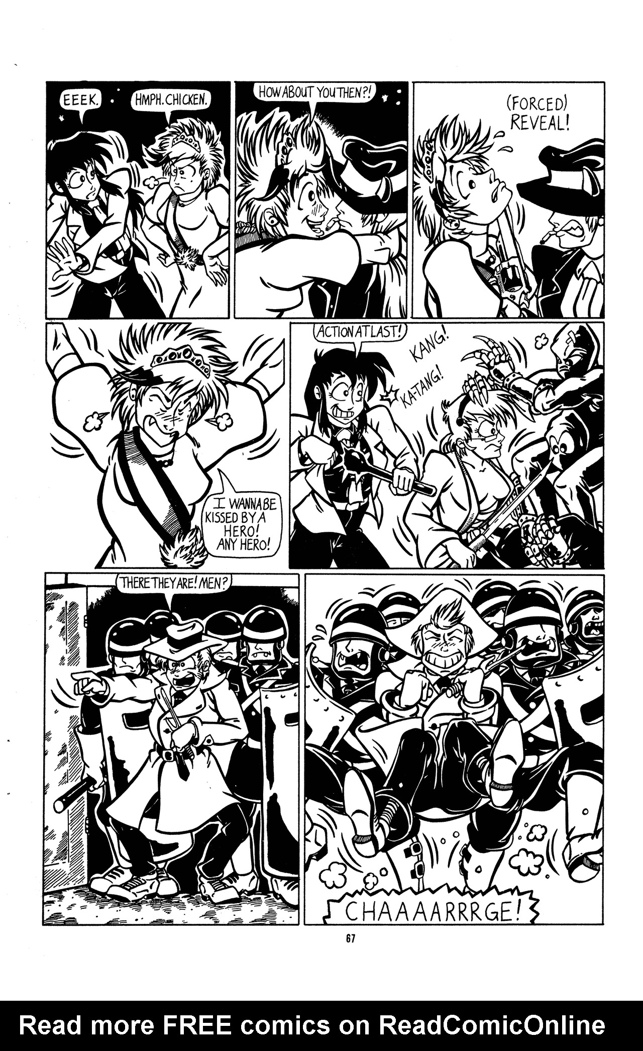 Read online Girls of Ninja High School comic -  Issue #1 - 68