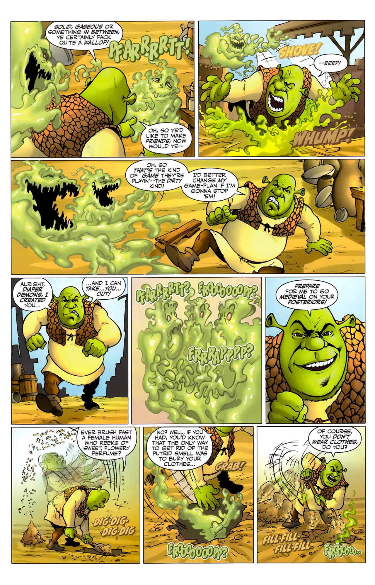 Read online Shrek (2010) comic -  Issue #2 - 24