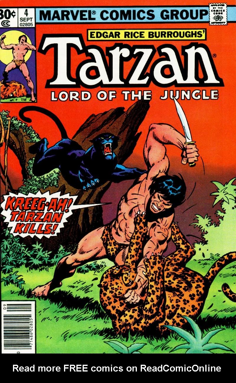 Read online Tarzan (1977) comic -  Issue #4 - 1