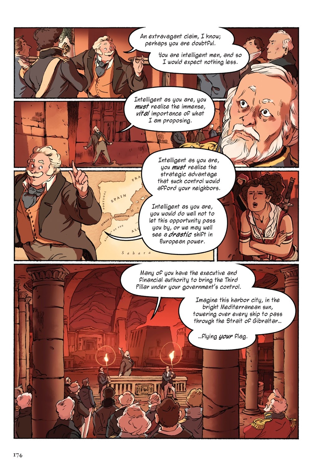 Read online Delilah Dirk and the Pillars of Hercules comic -  Issue # TPB (Part 2) - 64