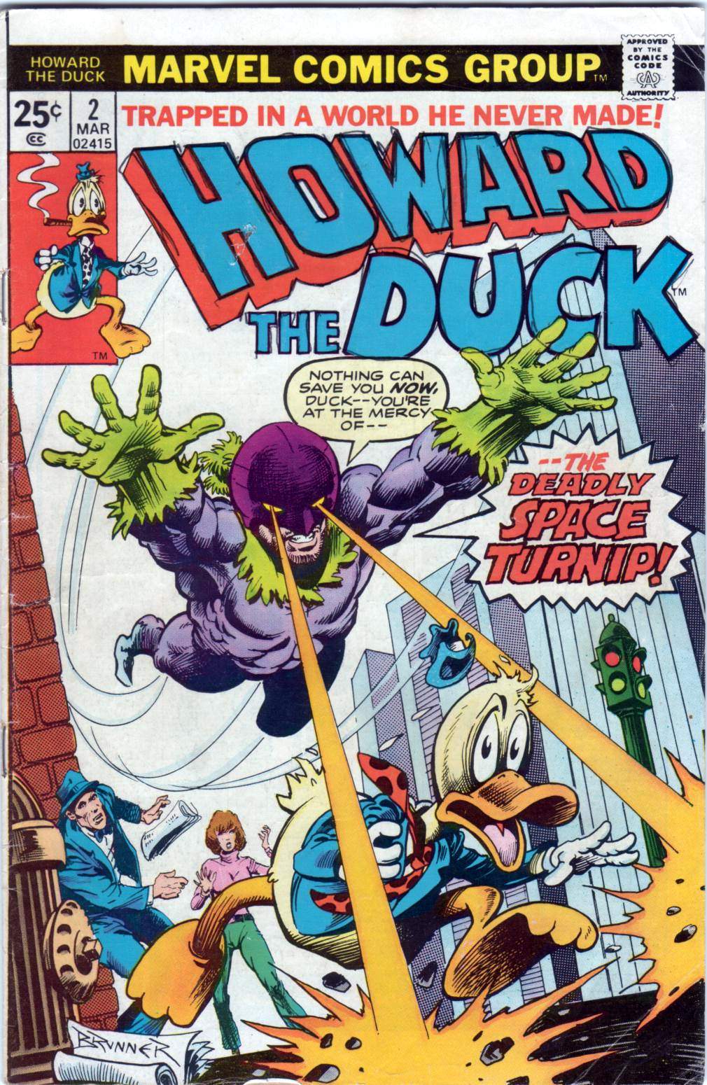 Read online Howard the Duck (1976) comic -  Issue #2 - 1