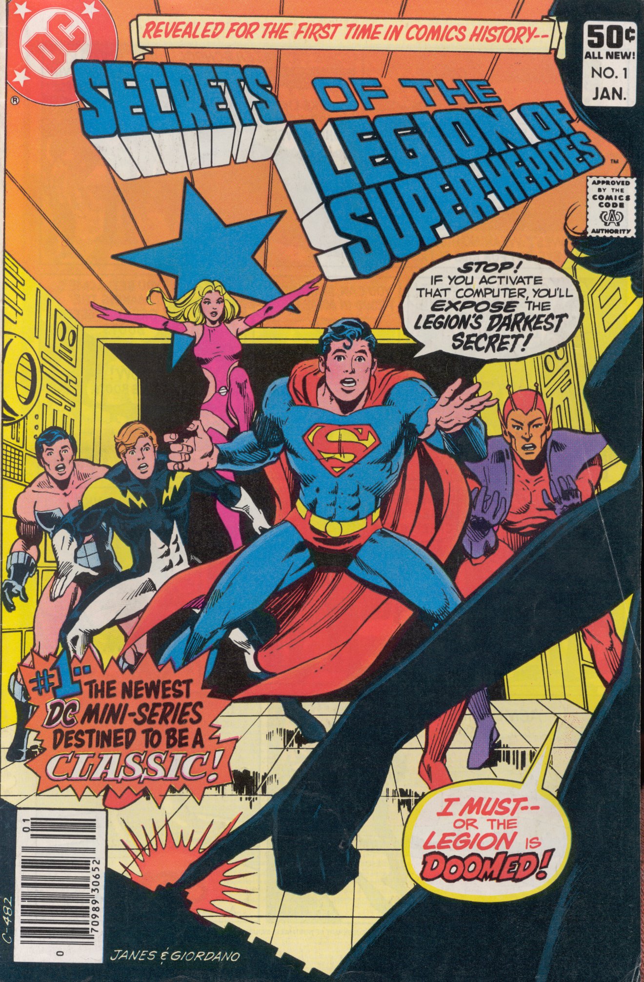 Read online Secrets of the Legion of Super-Heroes comic -  Issue #1 - 1