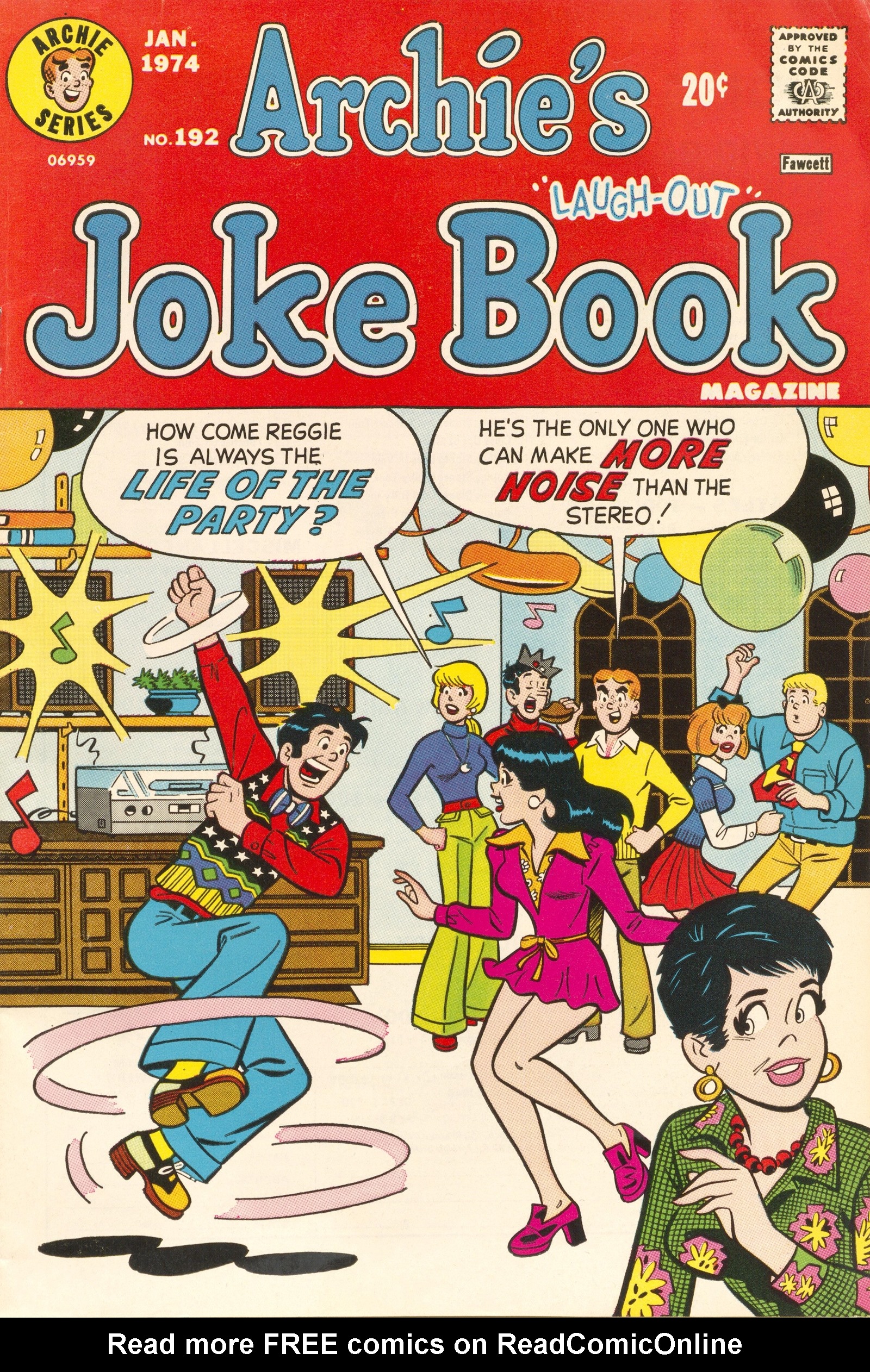 Read online Archie's Joke Book Magazine comic -  Issue #192 - 1