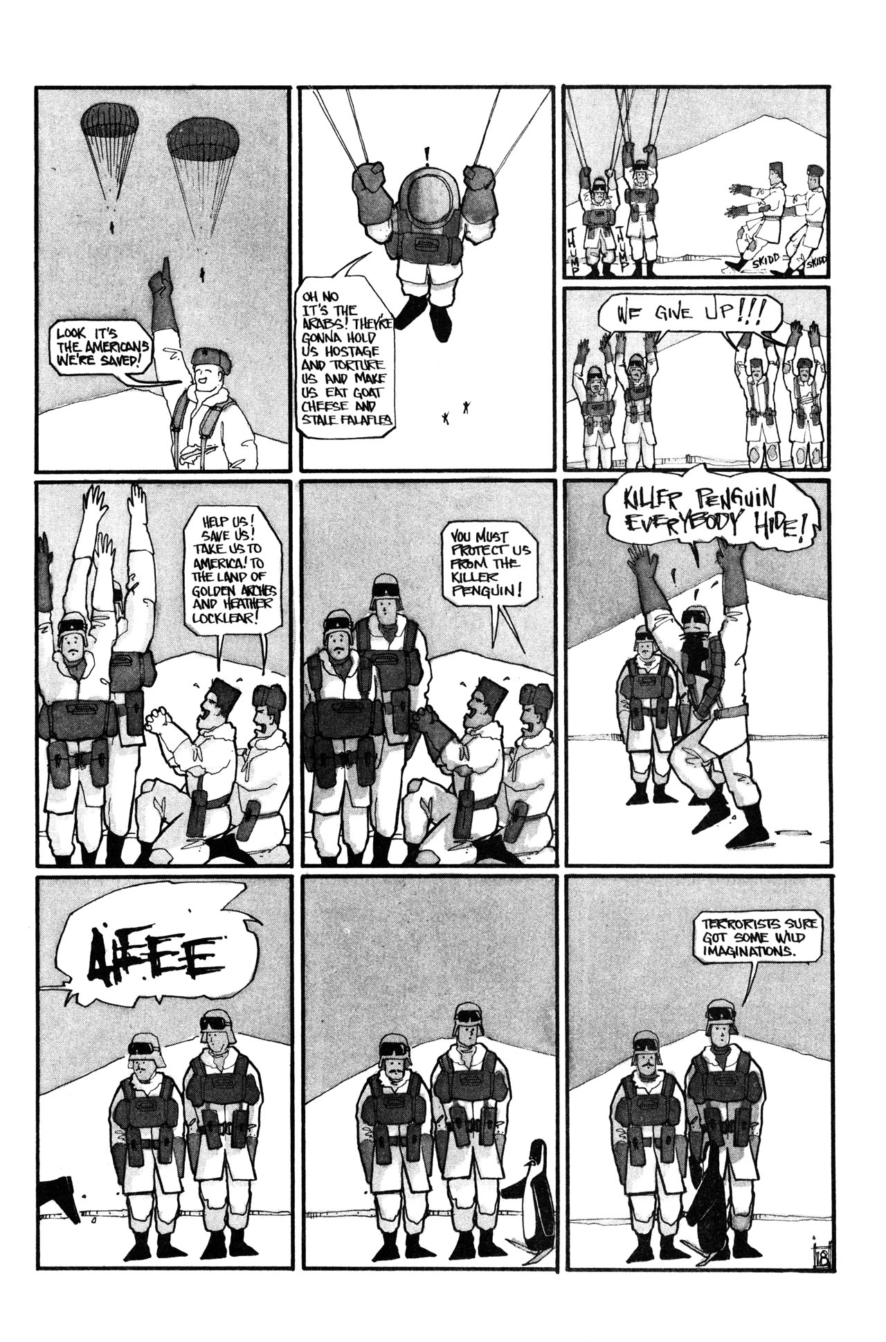 Read online Samurai Penguin comic -  Issue #3 - 20
