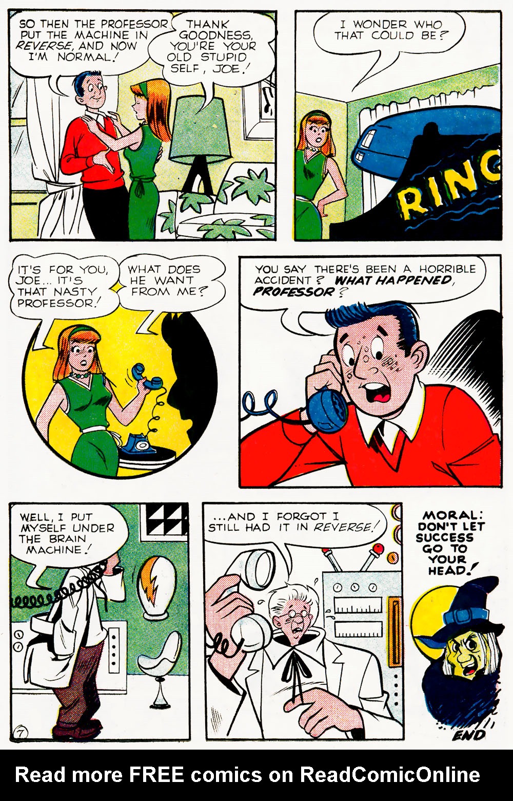 Read online Archie's Madhouse comic -  Issue #26 - 31