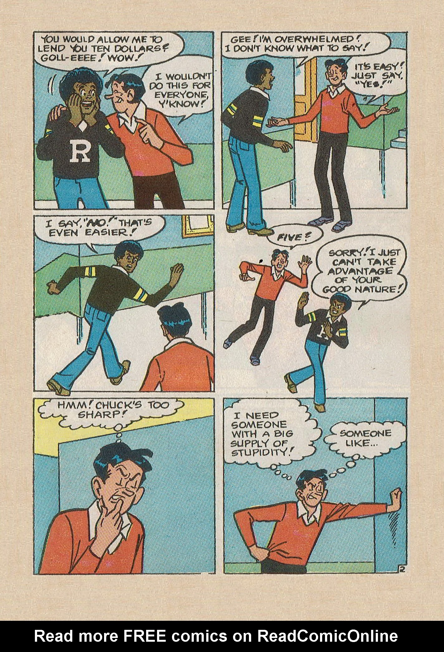 Read online Jughead Jones Comics Digest comic -  Issue #63 - 21