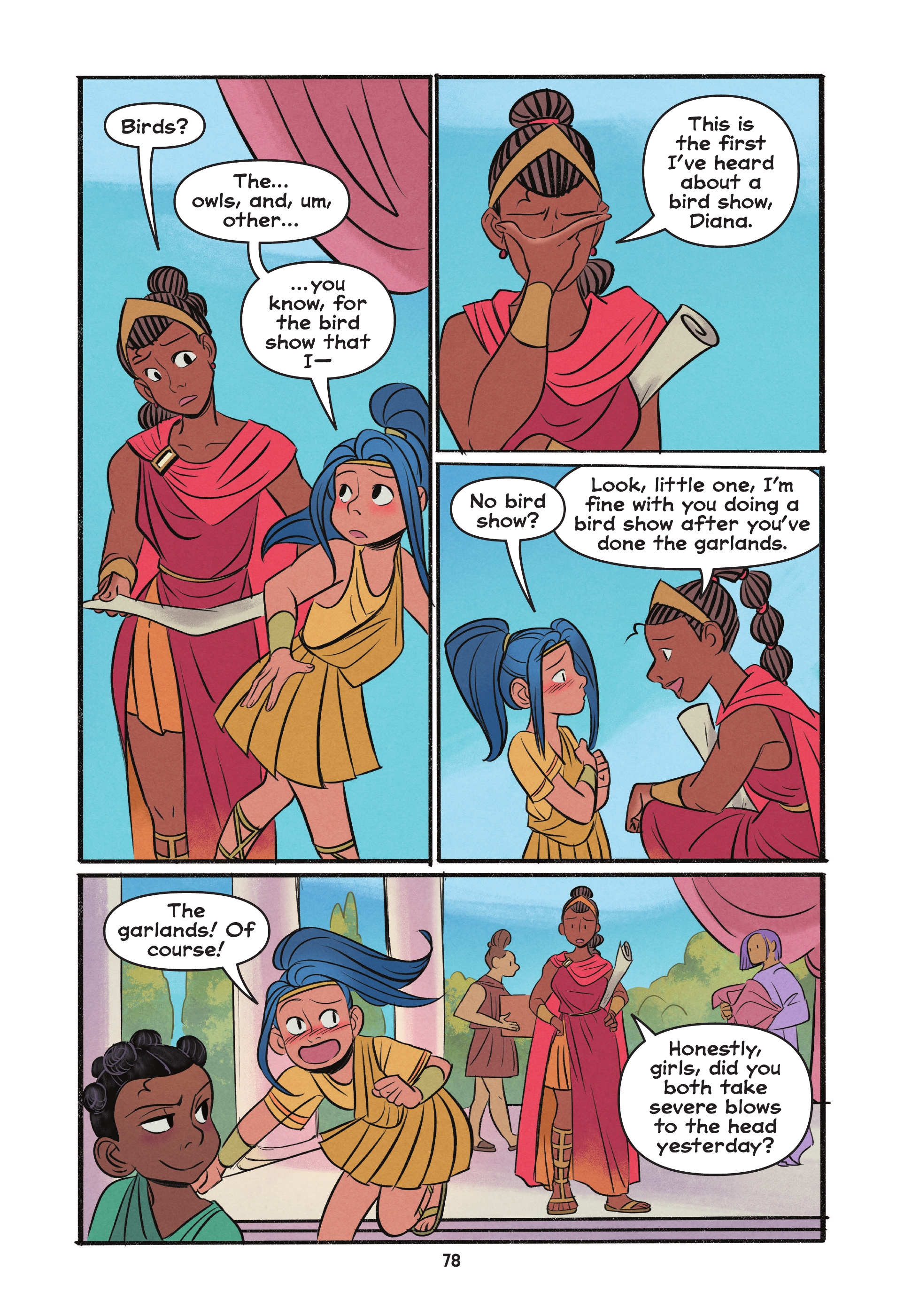 Read online Diana and Nubia: Princesses of the Amazons comic -  Issue # TPB (Part 1) - 76