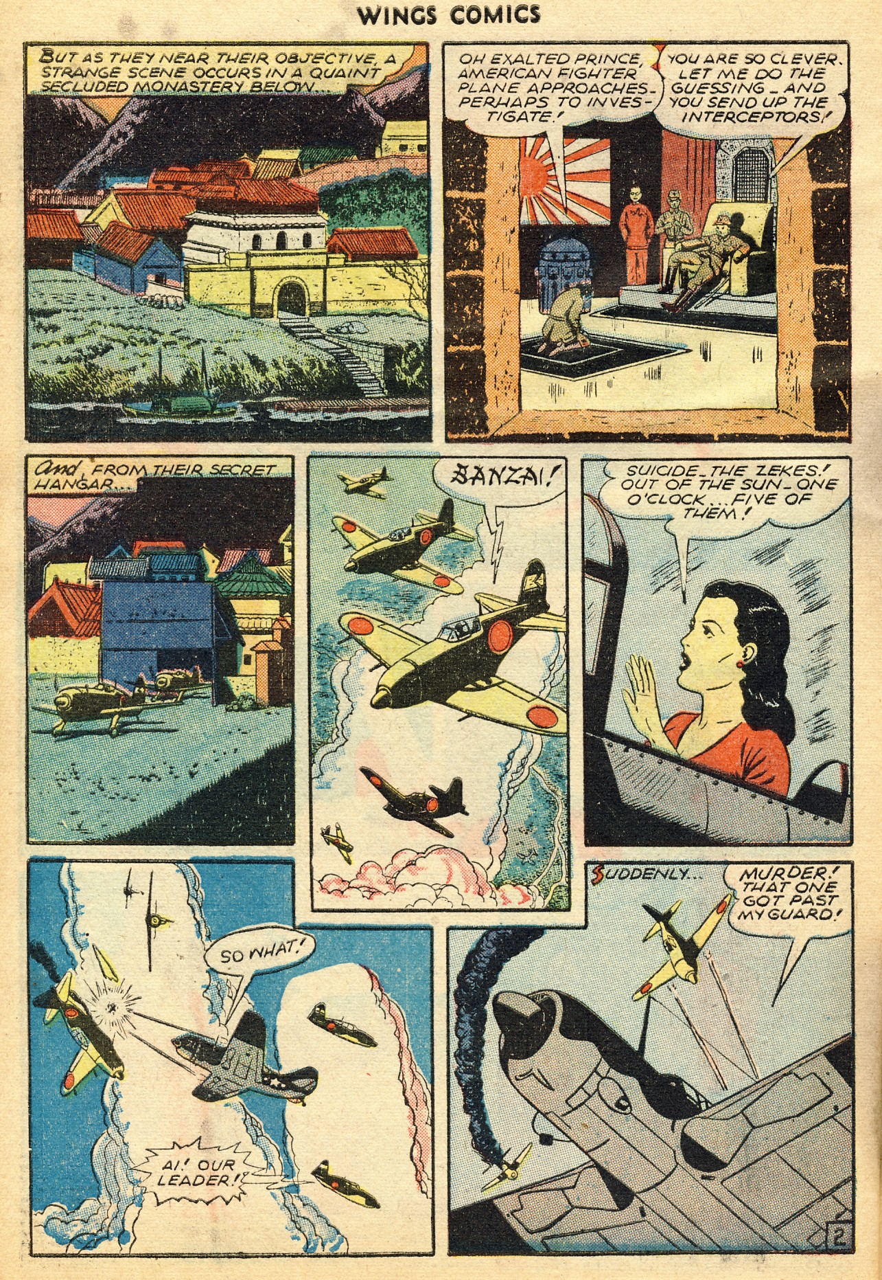 Read online Wings Comics comic -  Issue #65 - 30