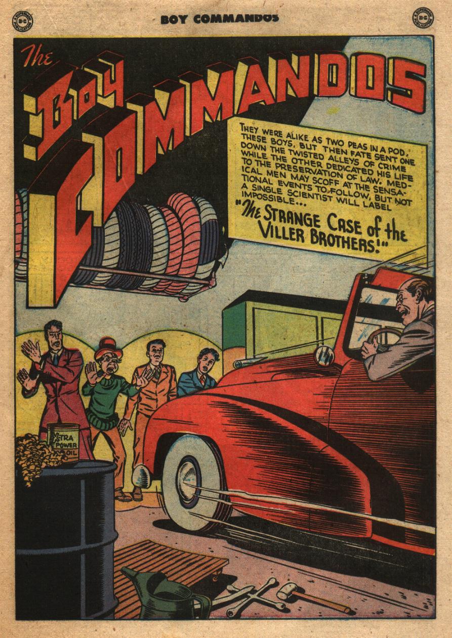 Read online Boy Commandos comic -  Issue #26 - 35