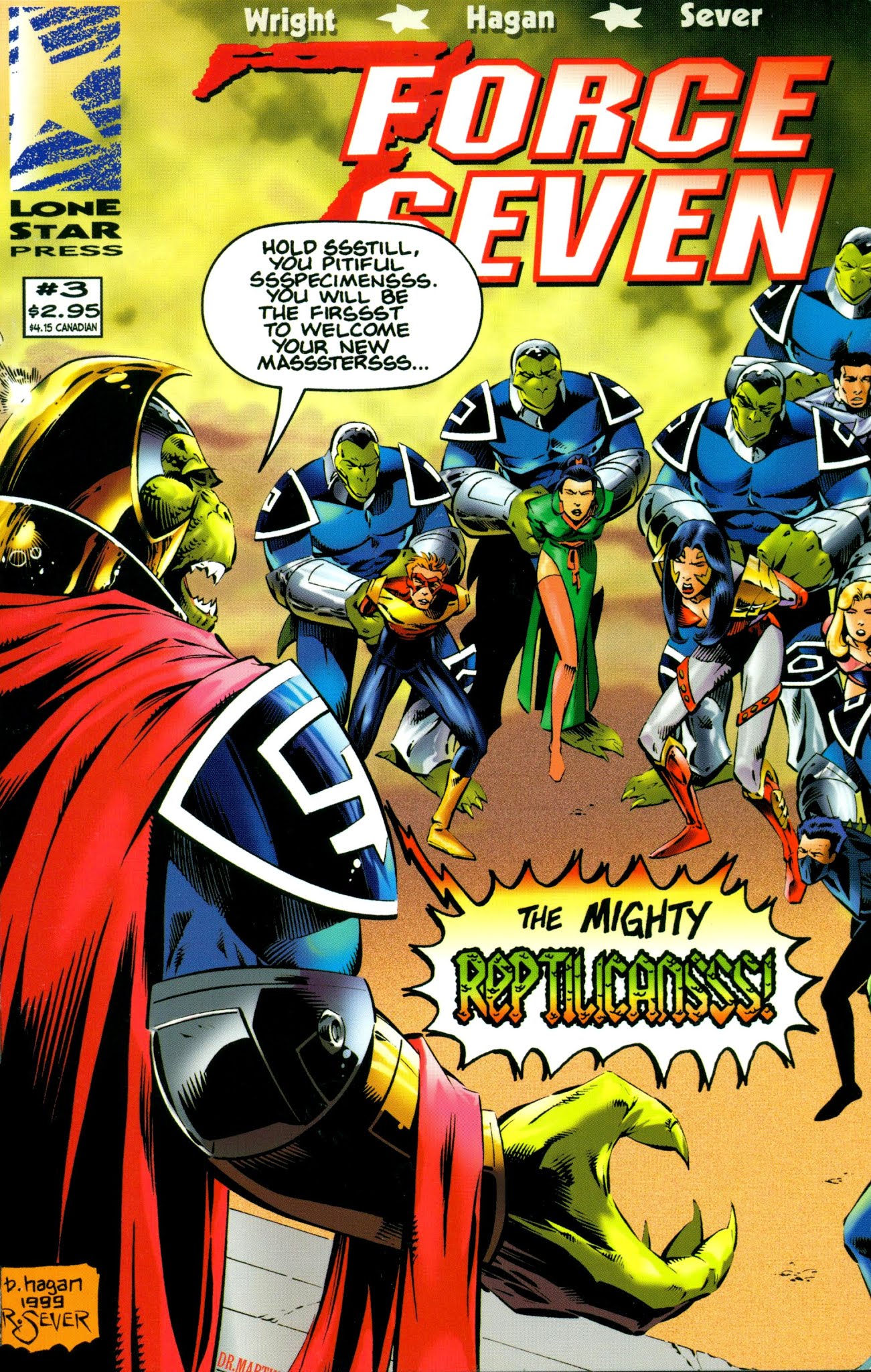 Read online Force Seven comic -  Issue #3 - 1