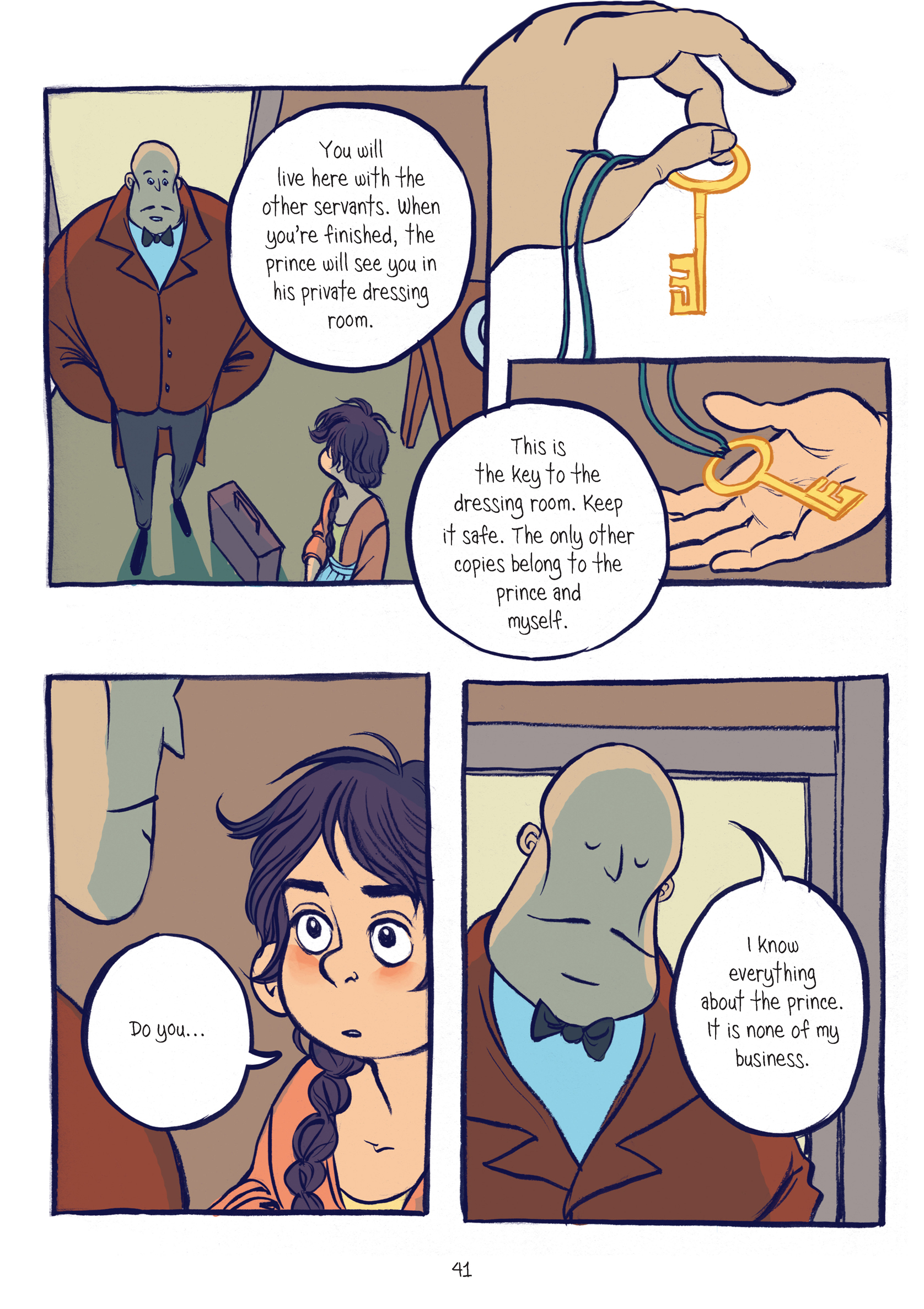 Read online The Prince and the Dressmaker comic -  Issue # TPB (Part 1) - 45