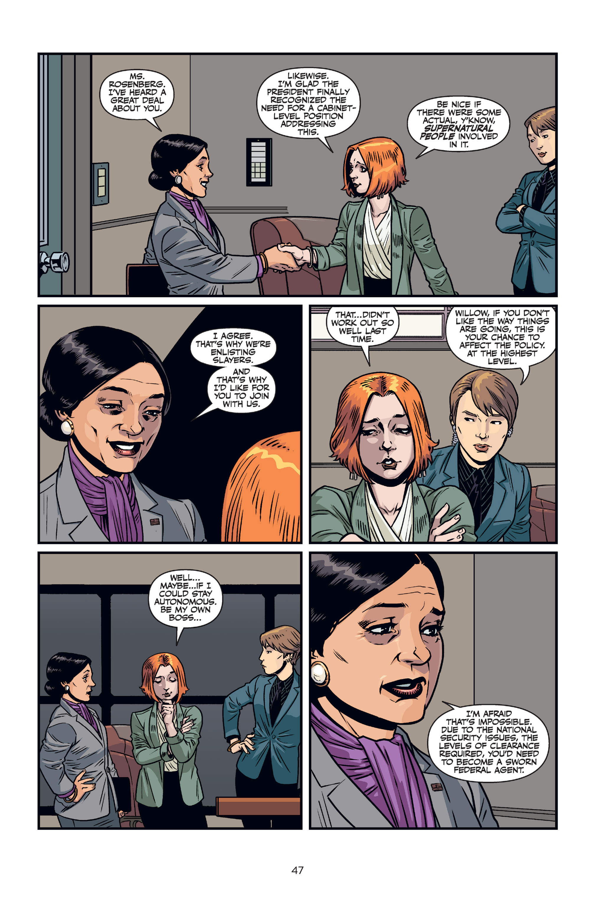 Read online Buffy the Vampire Slayer Season 11 comic -  Issue # _Library Edition (Part 1) - 48
