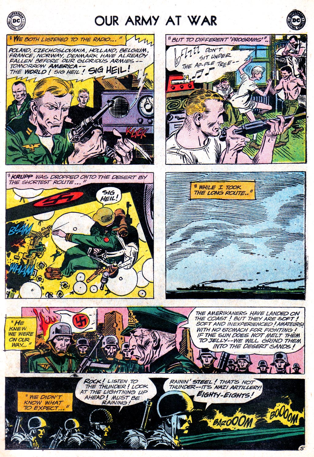 Read online Our Army at War (1952) comic -  Issue #128 - 6