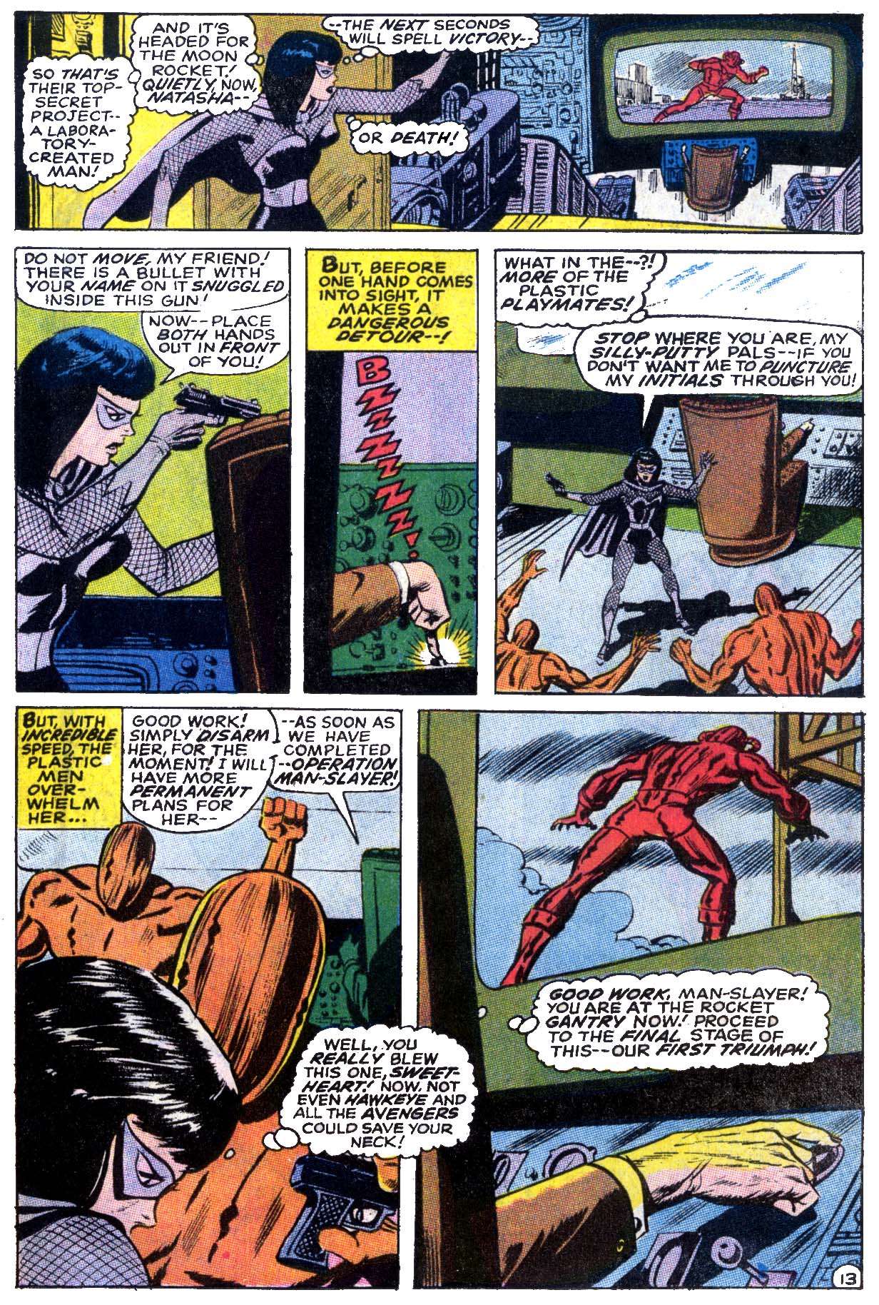 Read online Captain Marvel (1968) comic -  Issue #12 - 14