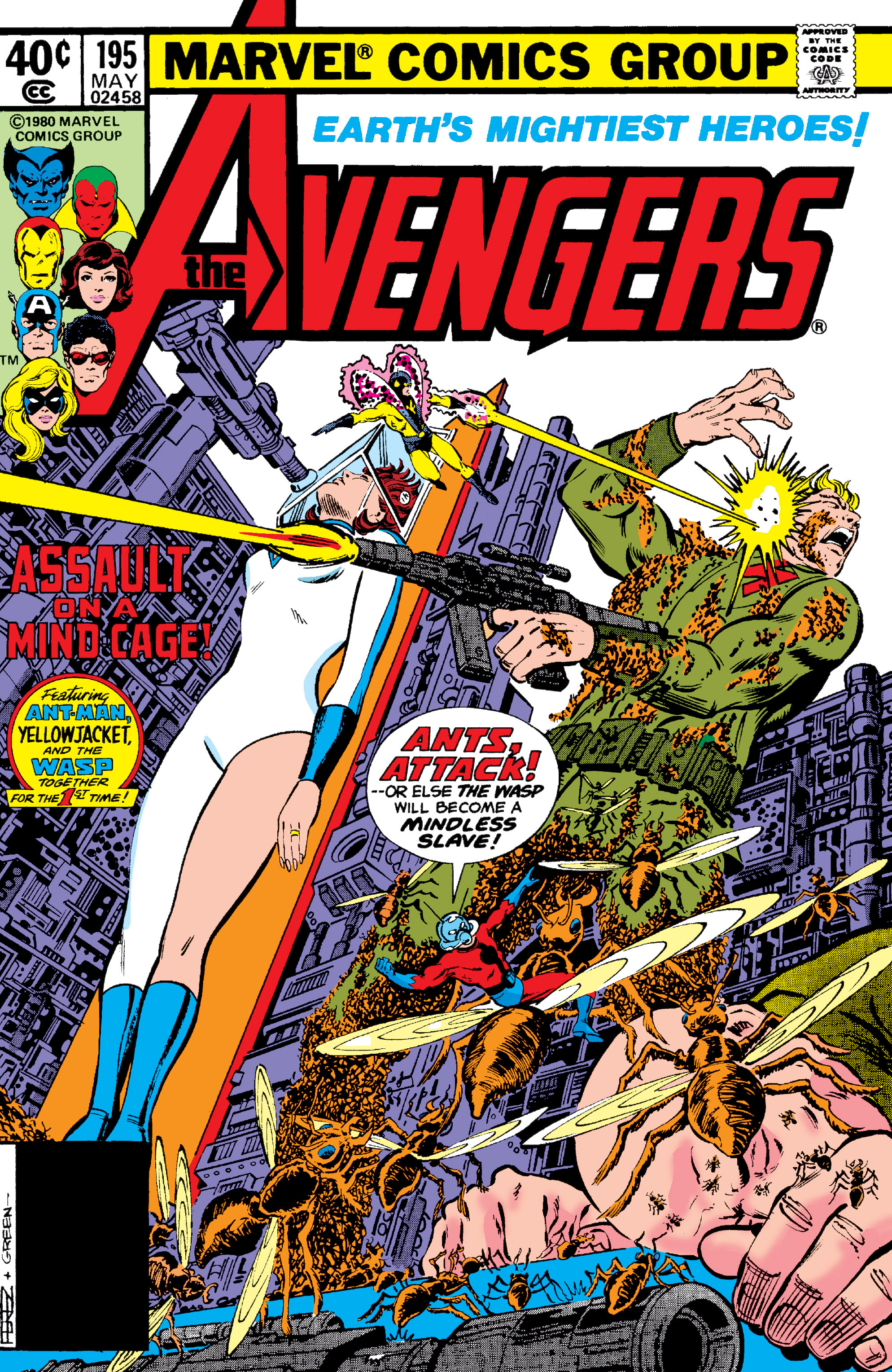 Read online The Avengers (1963) comic -  Issue #195 - 1