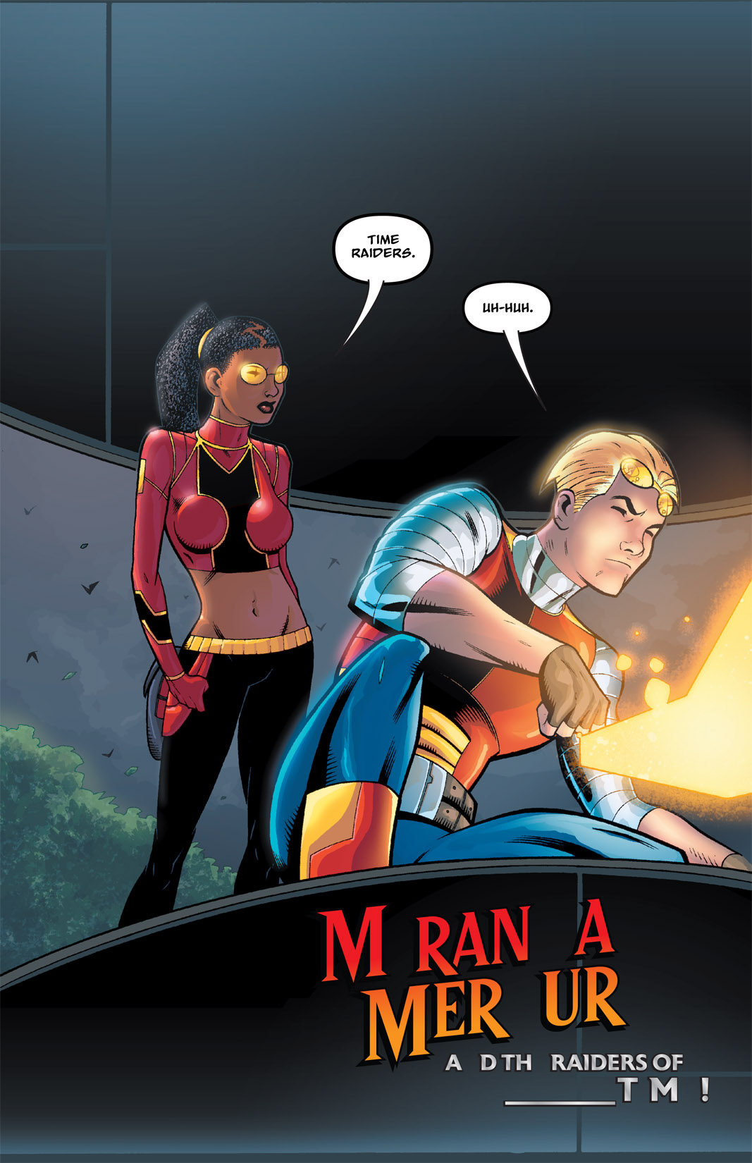 Read online The Many Adventures of Miranda Mercury: Time Runs Out comic -  Issue # TPB - 74