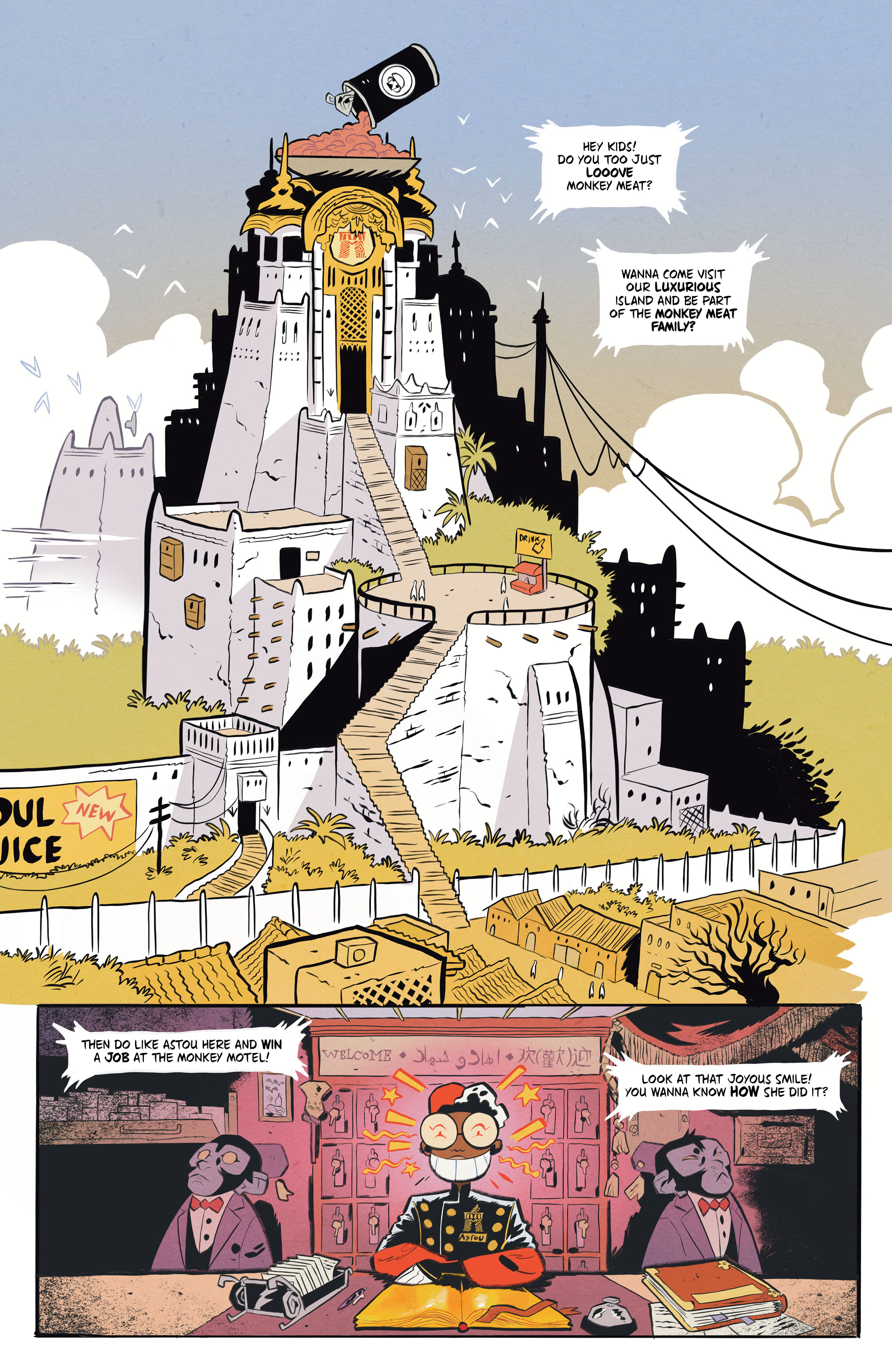 Read online Monkey Meat comic -  Issue #4 - 4