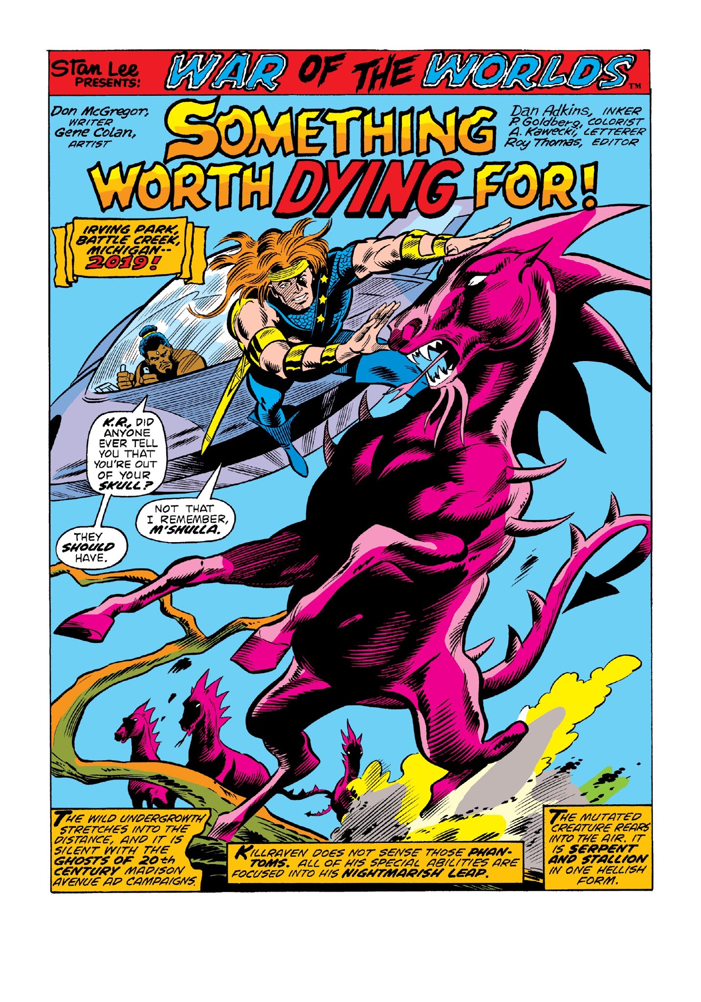 Read online Marvel Masterworks: Killraven comic -  Issue # TPB 1 (Part 2) - 56