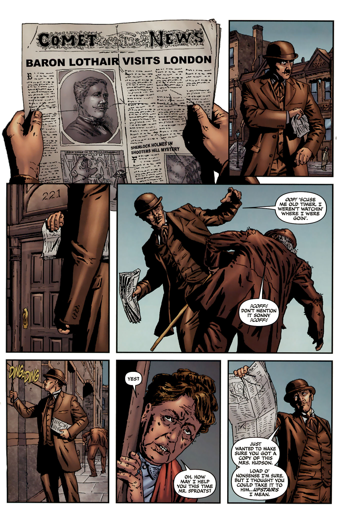 Read online Sherlock Holmes (2009) comic -  Issue #3 - 18