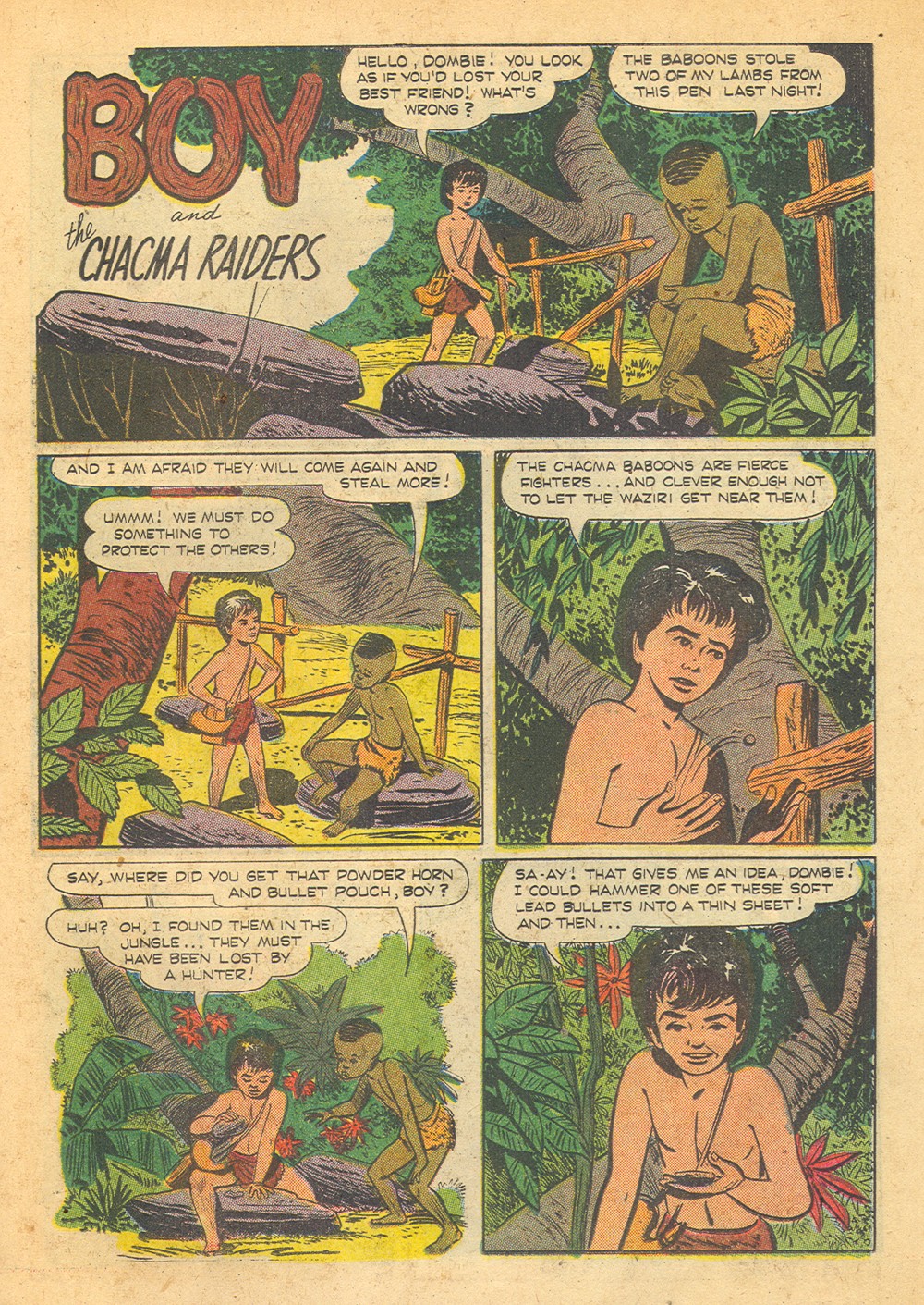Read online Tarzan (1948) comic -  Issue #57 - 19