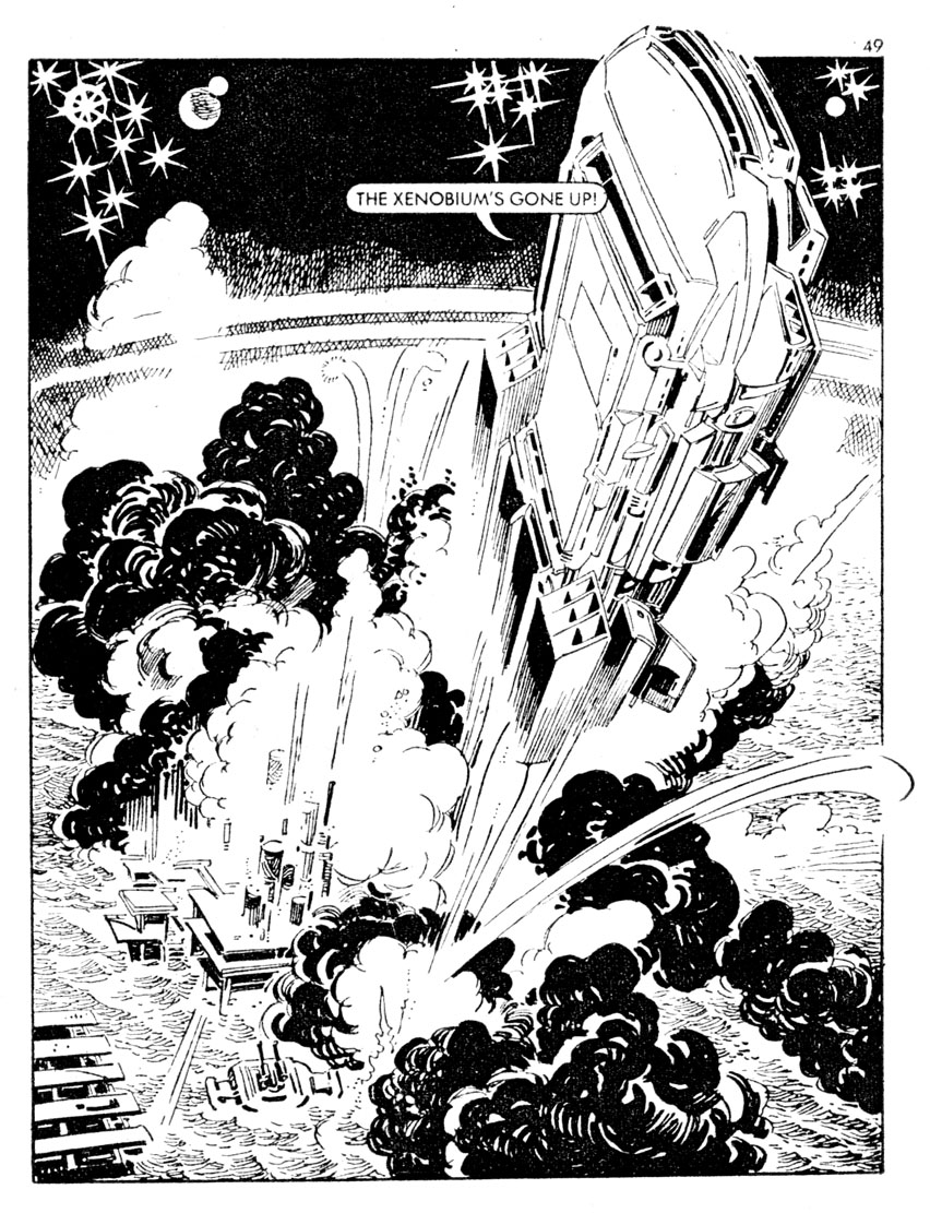 Read online Starblazer comic -  Issue #34 - 49