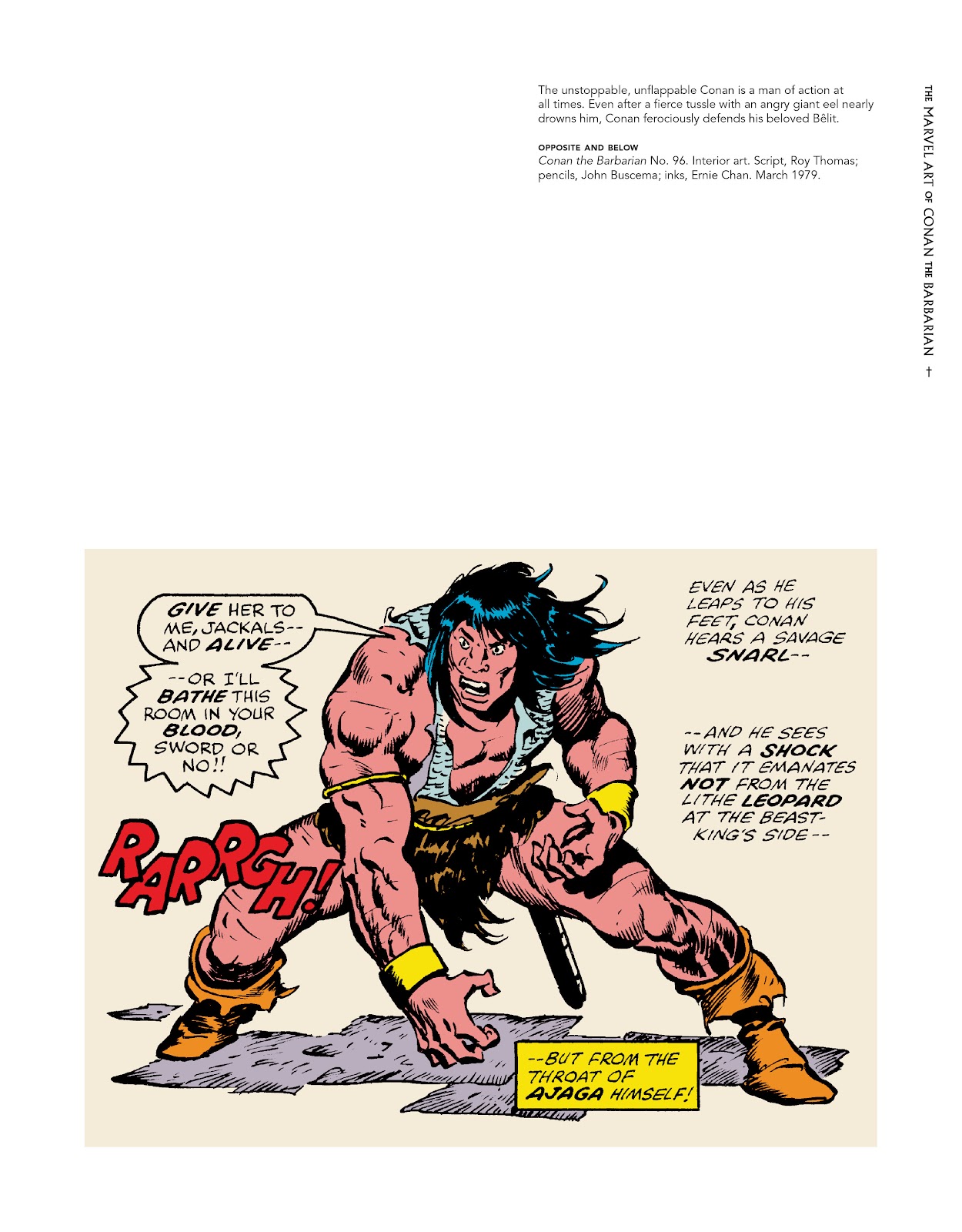 Marvel Art of Conan the Barbarian issue TPB (Part 2) - Page 1