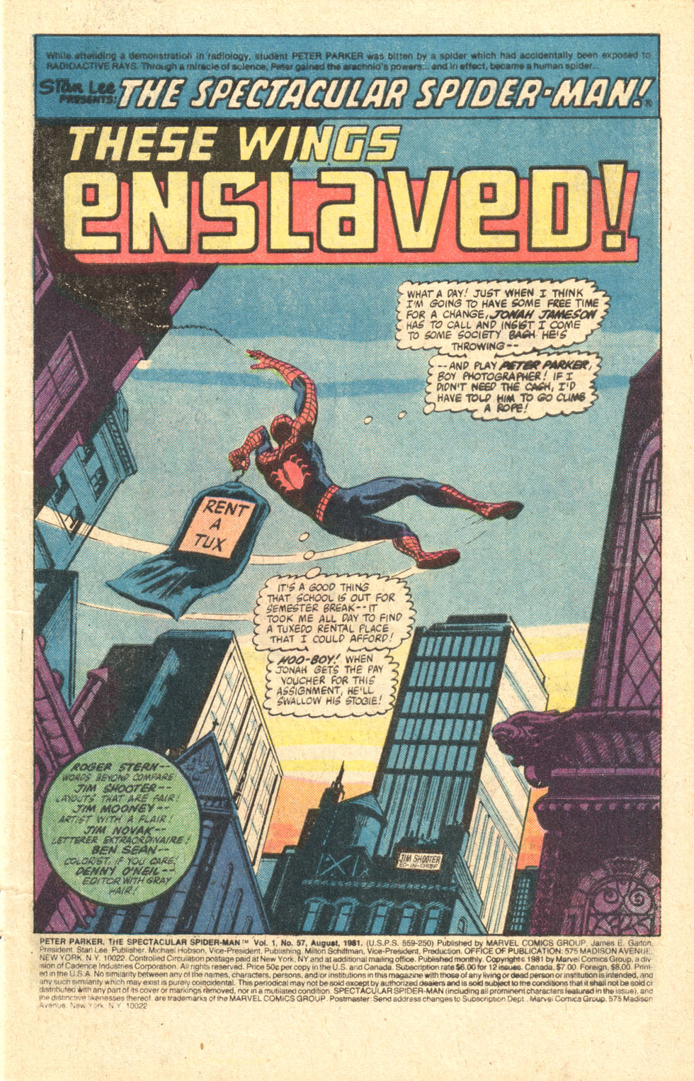 Read online The Spectacular Spider-Man (1976) comic -  Issue #57 - 2