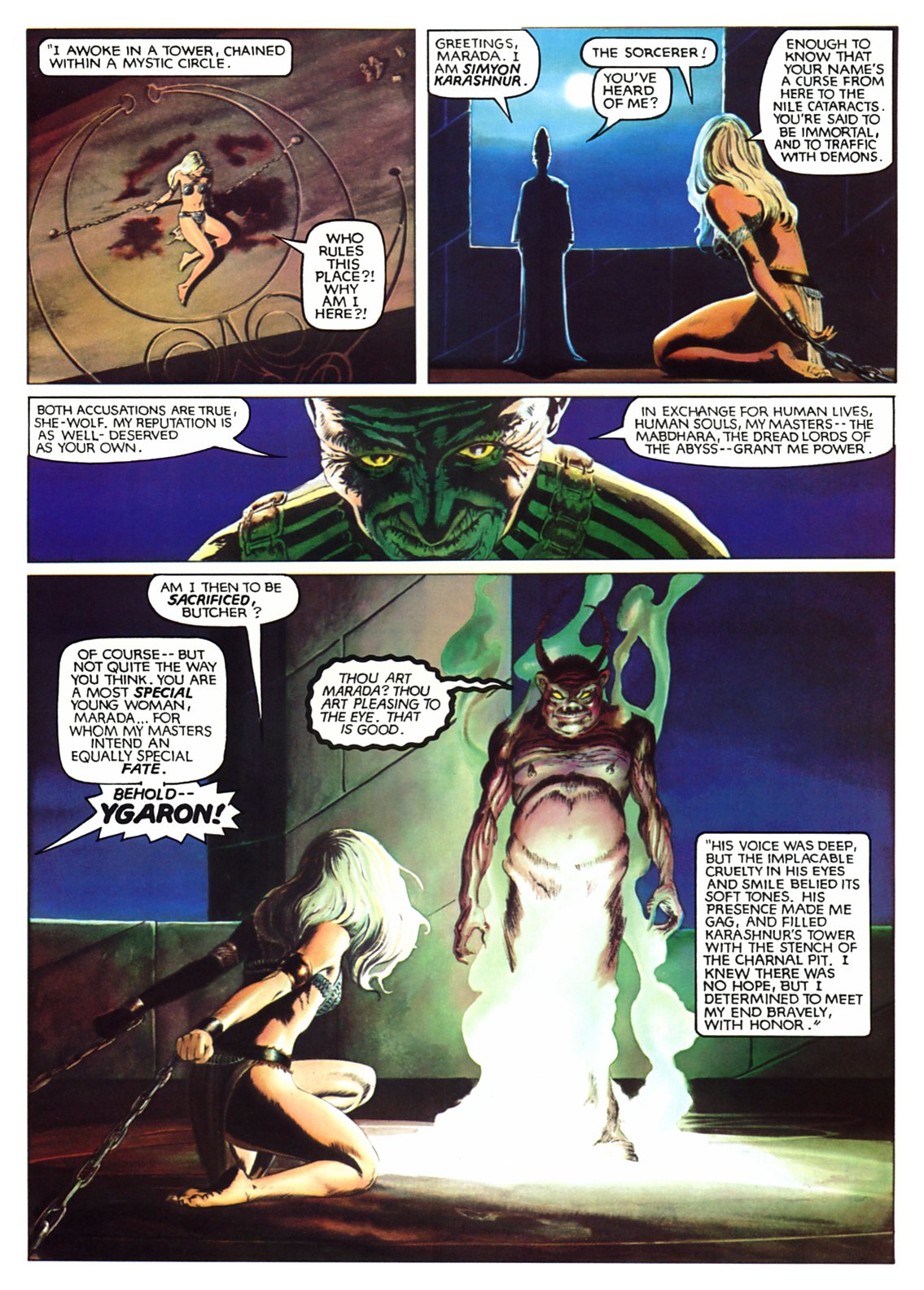 Read online Marvel Graphic Novel comic -  Issue #21 - Marada the She-Wolf - 24