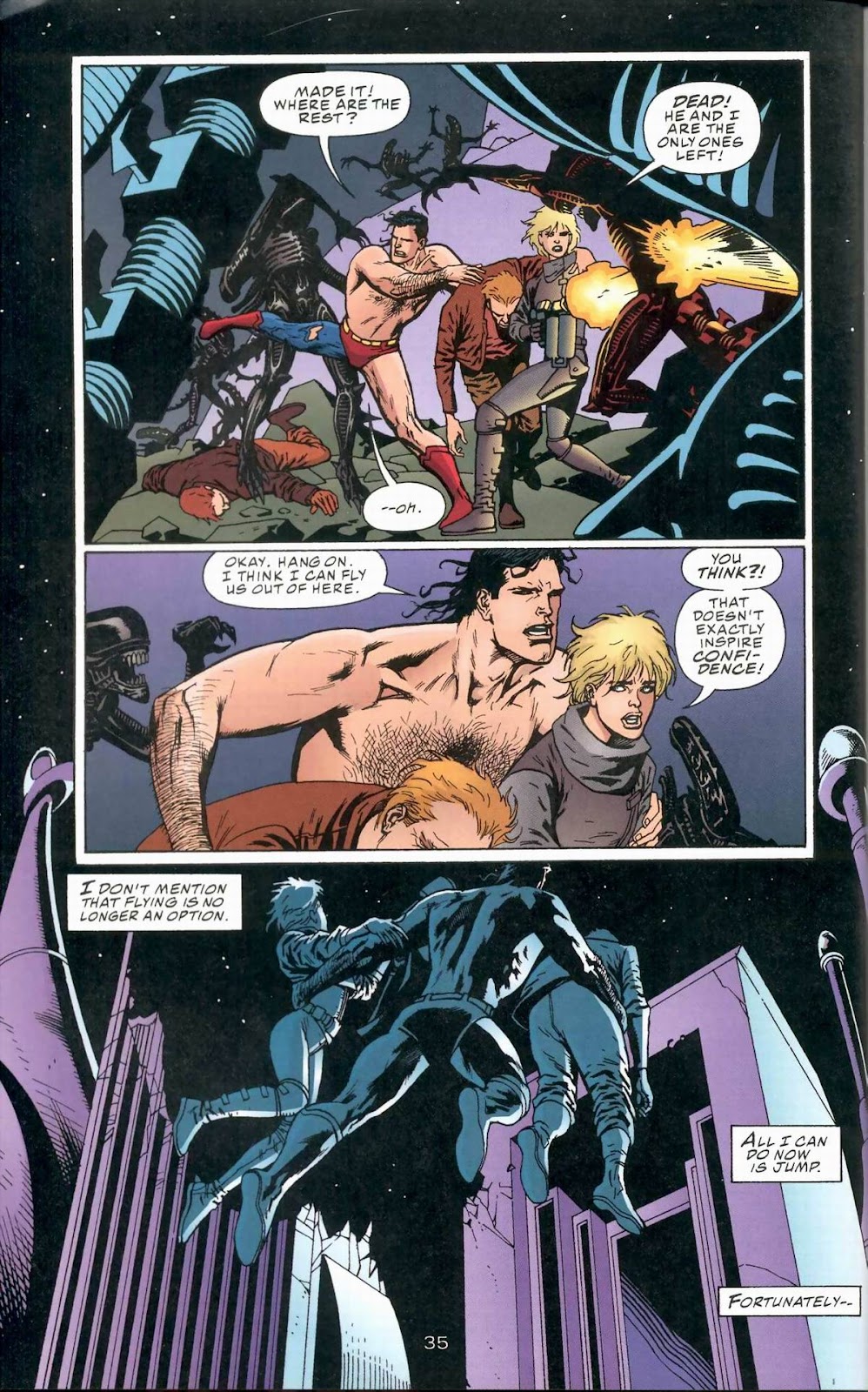 Superman vs. Aliens issue 2 - Page 38