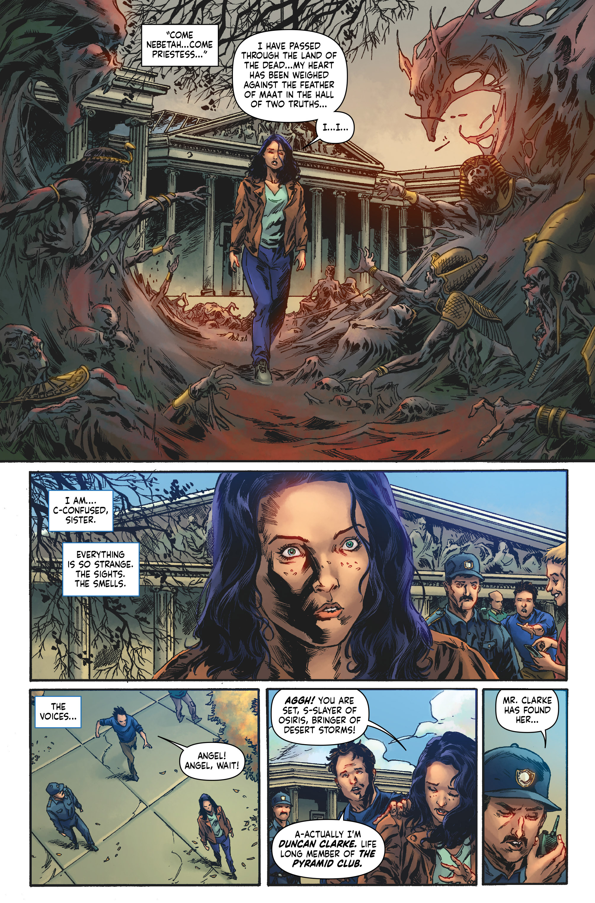 Read online The Mummy comic -  Issue #3 - 10