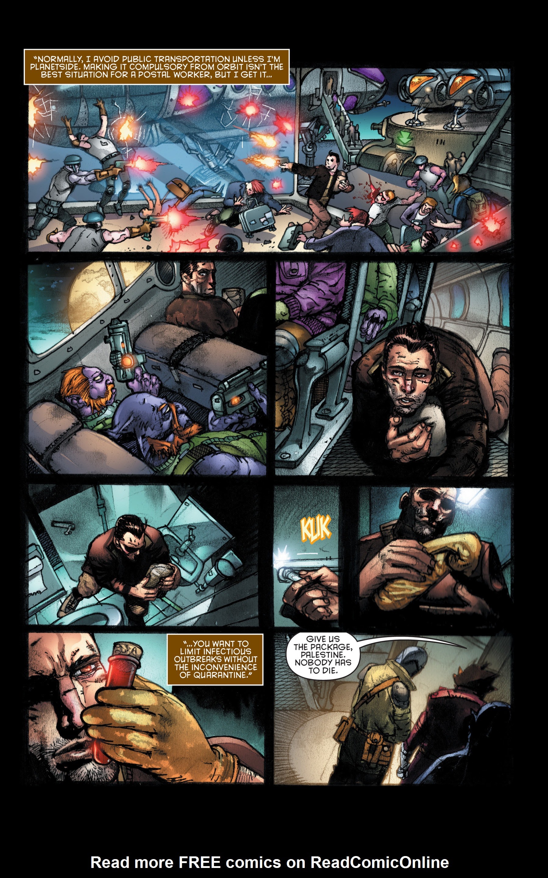 Read online Space Bastards: Special Delivery comic -  Issue # TPB - 51