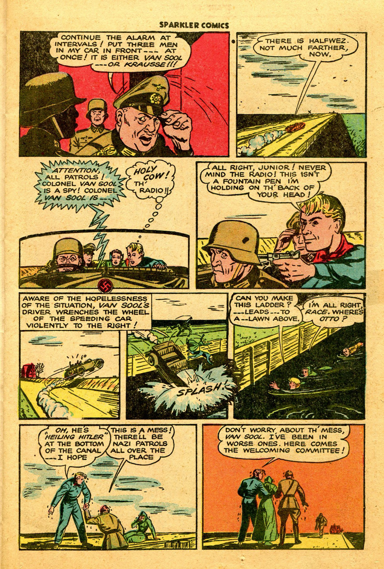 Read online Sparkler Comics comic -  Issue #32 - 17