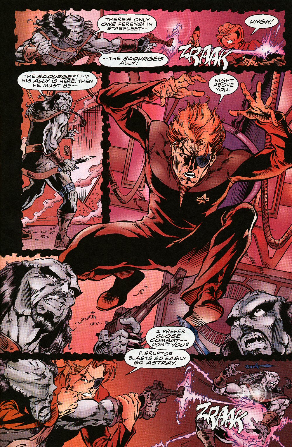 Read online Star Trek: Starfleet Academy (1996) comic -  Issue #4 - 5